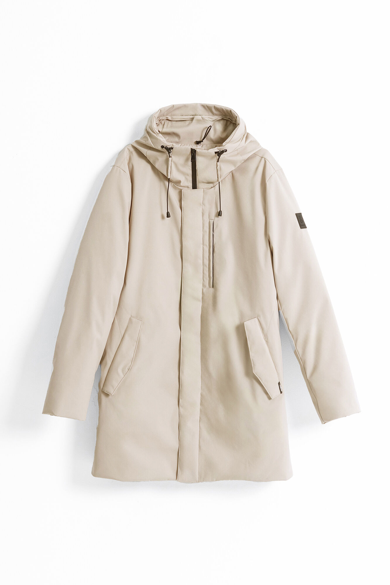 PuroEGO Technical parka with sand hood