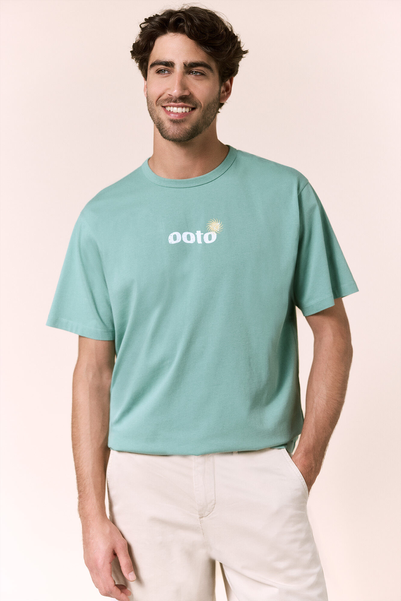OOTO Washed graphic T-shirt