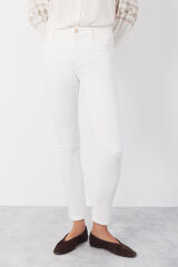 Cortefiel Jeans Sensational Skinny colour White