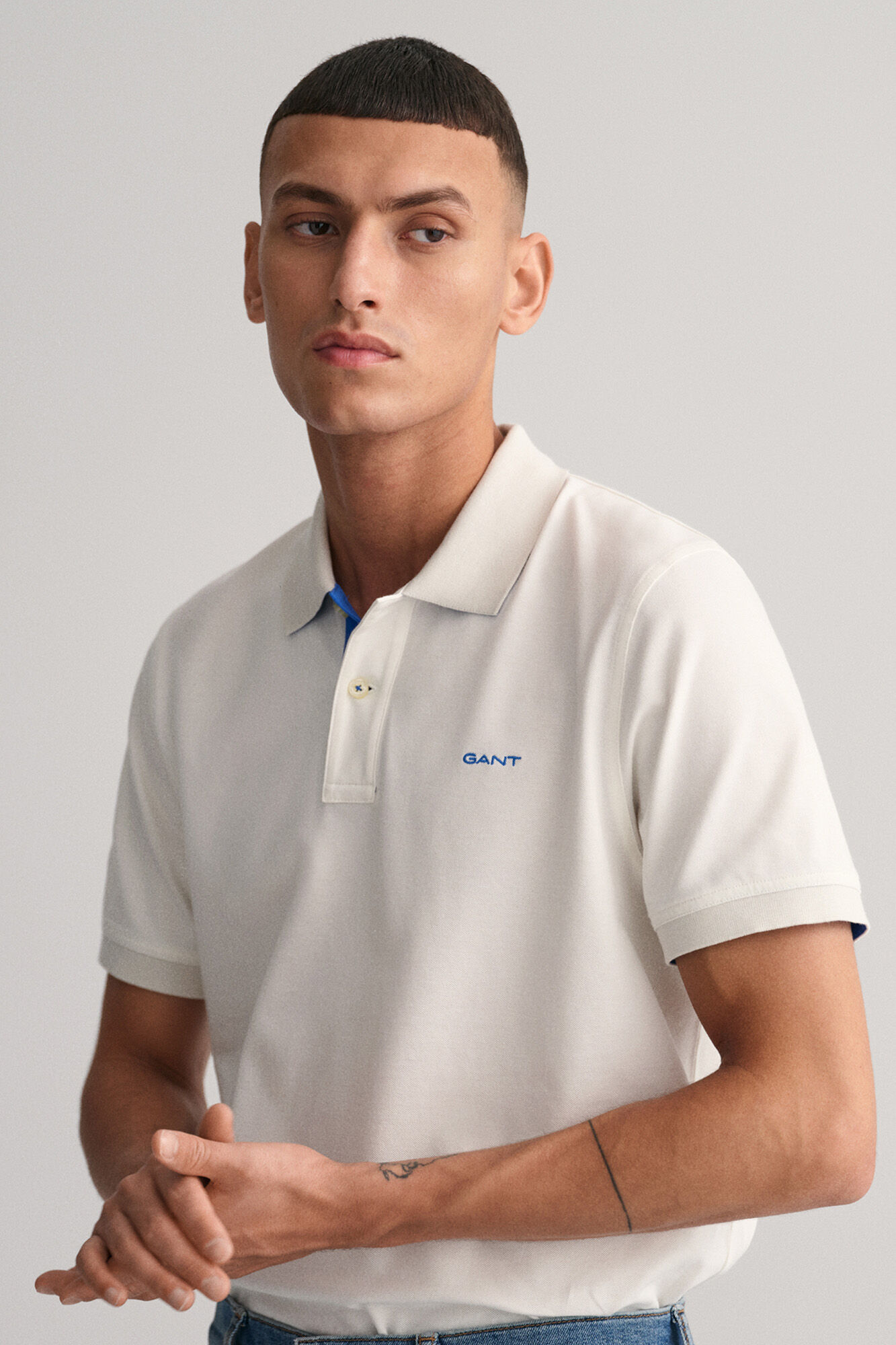 Gant Contrast piqu&eacute; polo