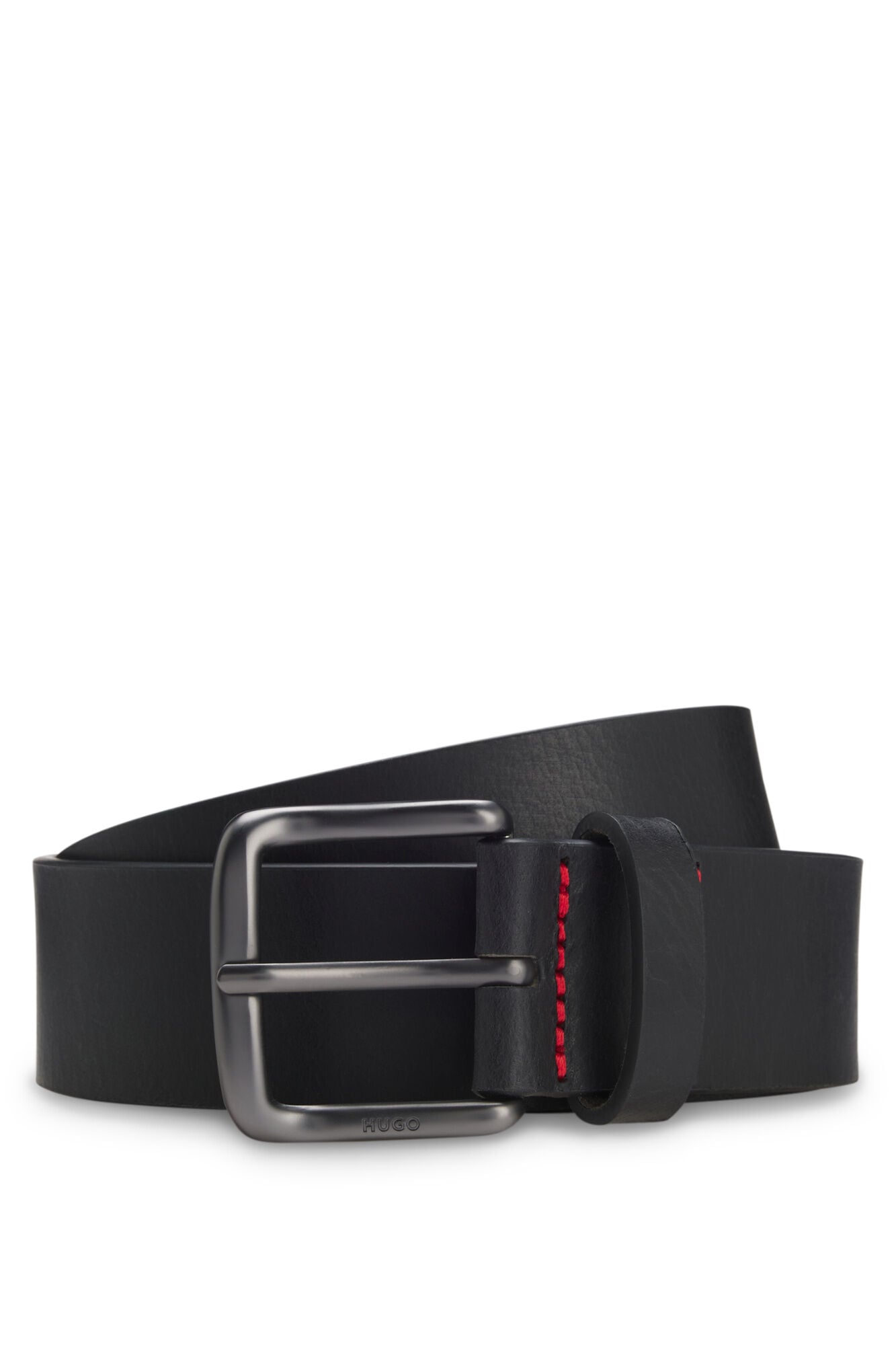 HUGO Buffalo leather belt