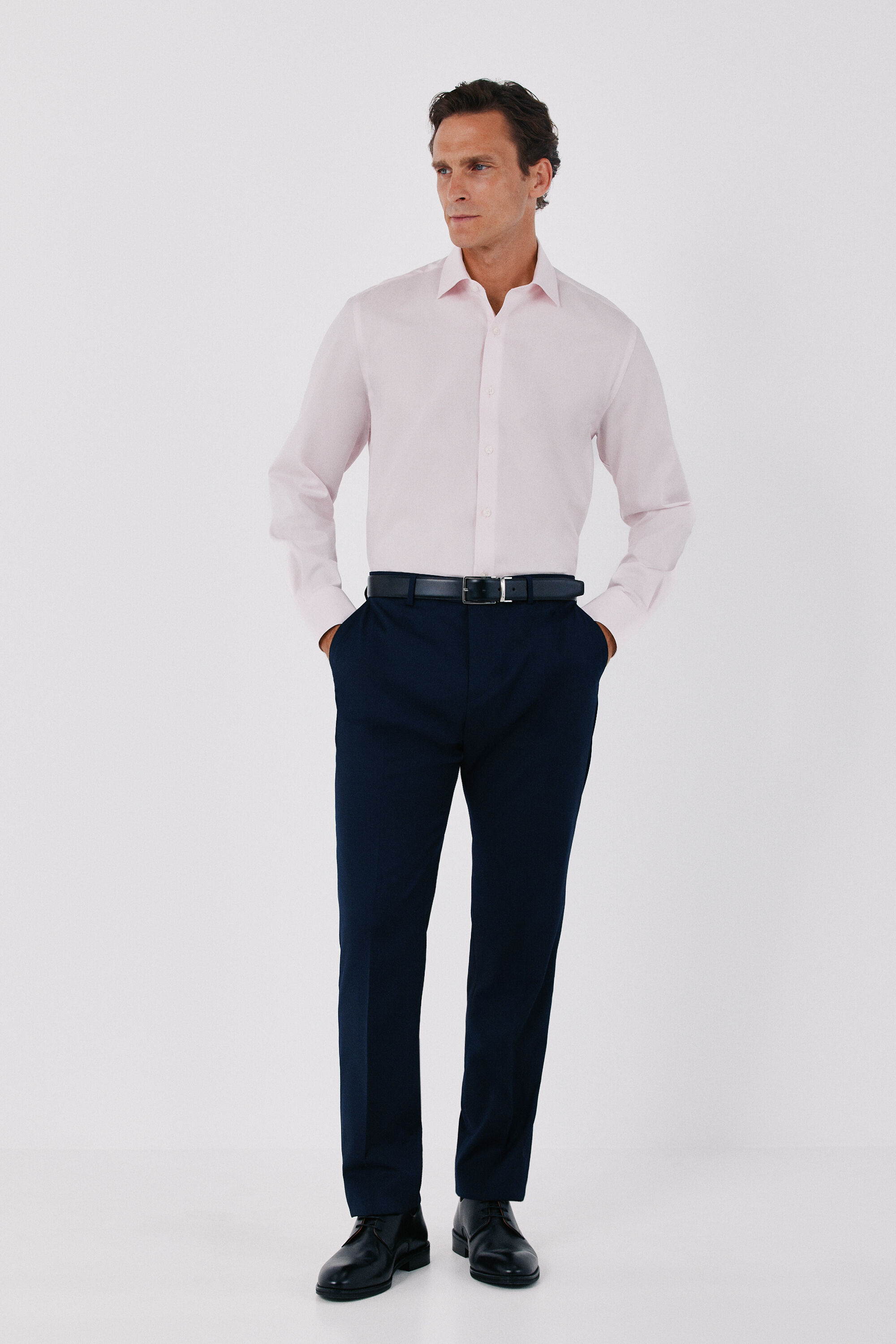 Cortefiel Plain easy-iron dress shirt