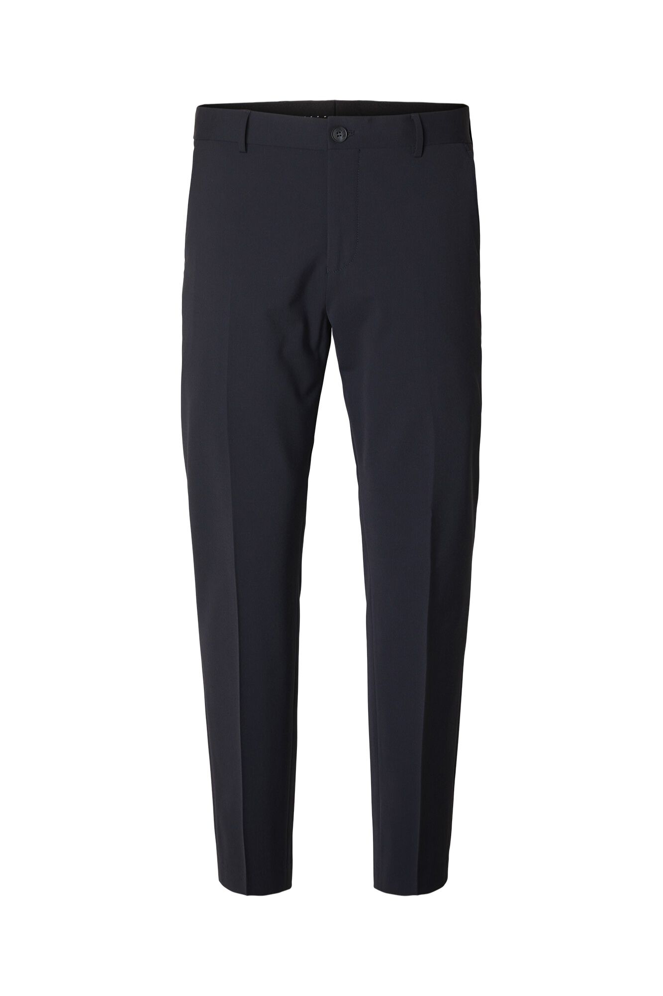 Selected Cal&ccedil;a de alfaiataria Slim Fit Azul