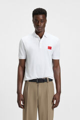 HUGO Short sleeve polo shirt White