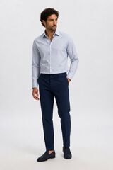 Selected Camisa de vestir slim fit Azul