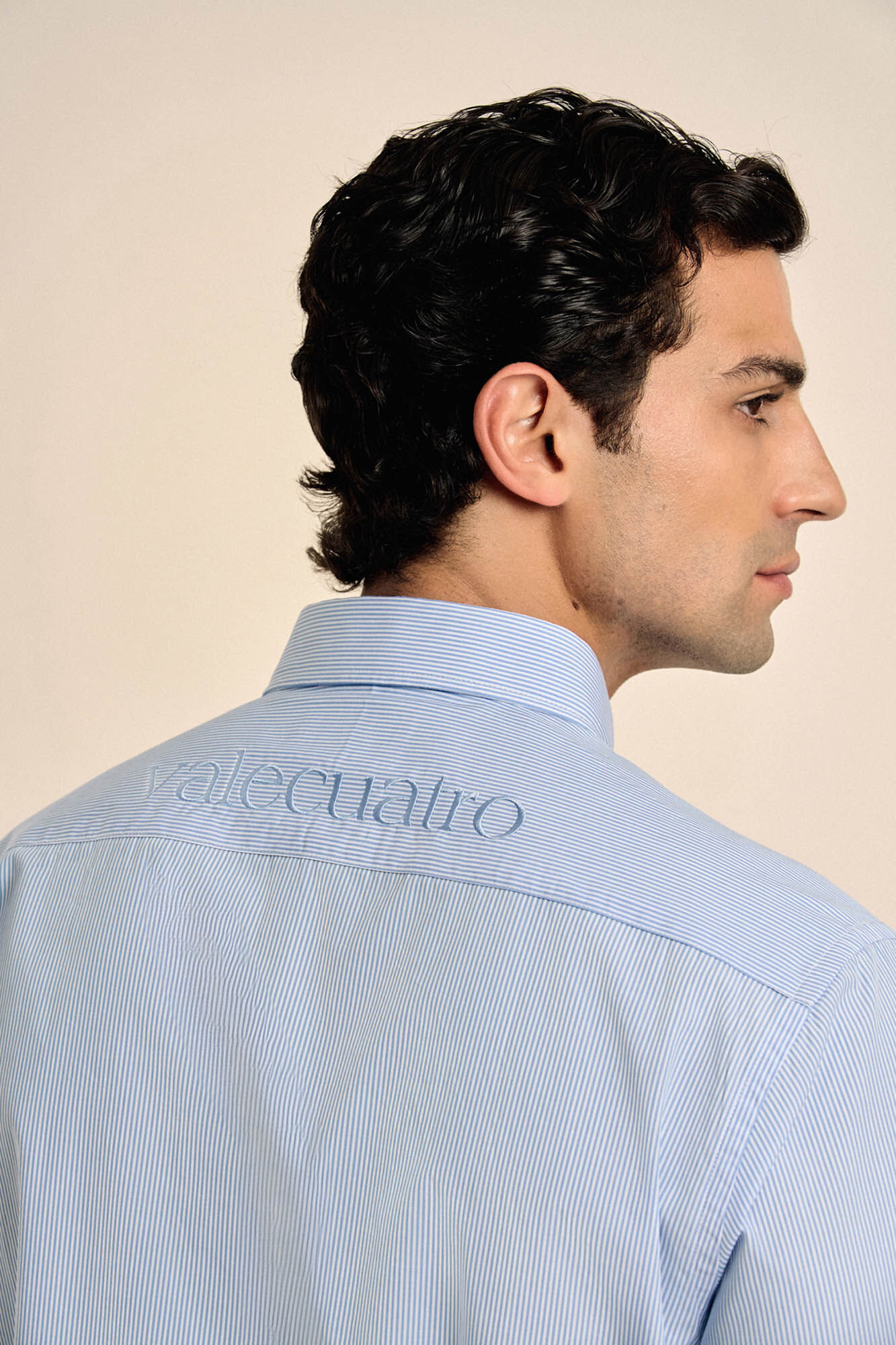 Valecuatro Camisa do escudo Azul