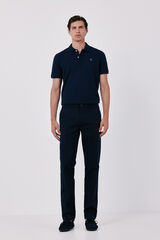 Cortefiel Lightweight regular chinos Navy