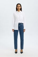 Selected Cal&ccedil;a jeans Slim Fit. Azul