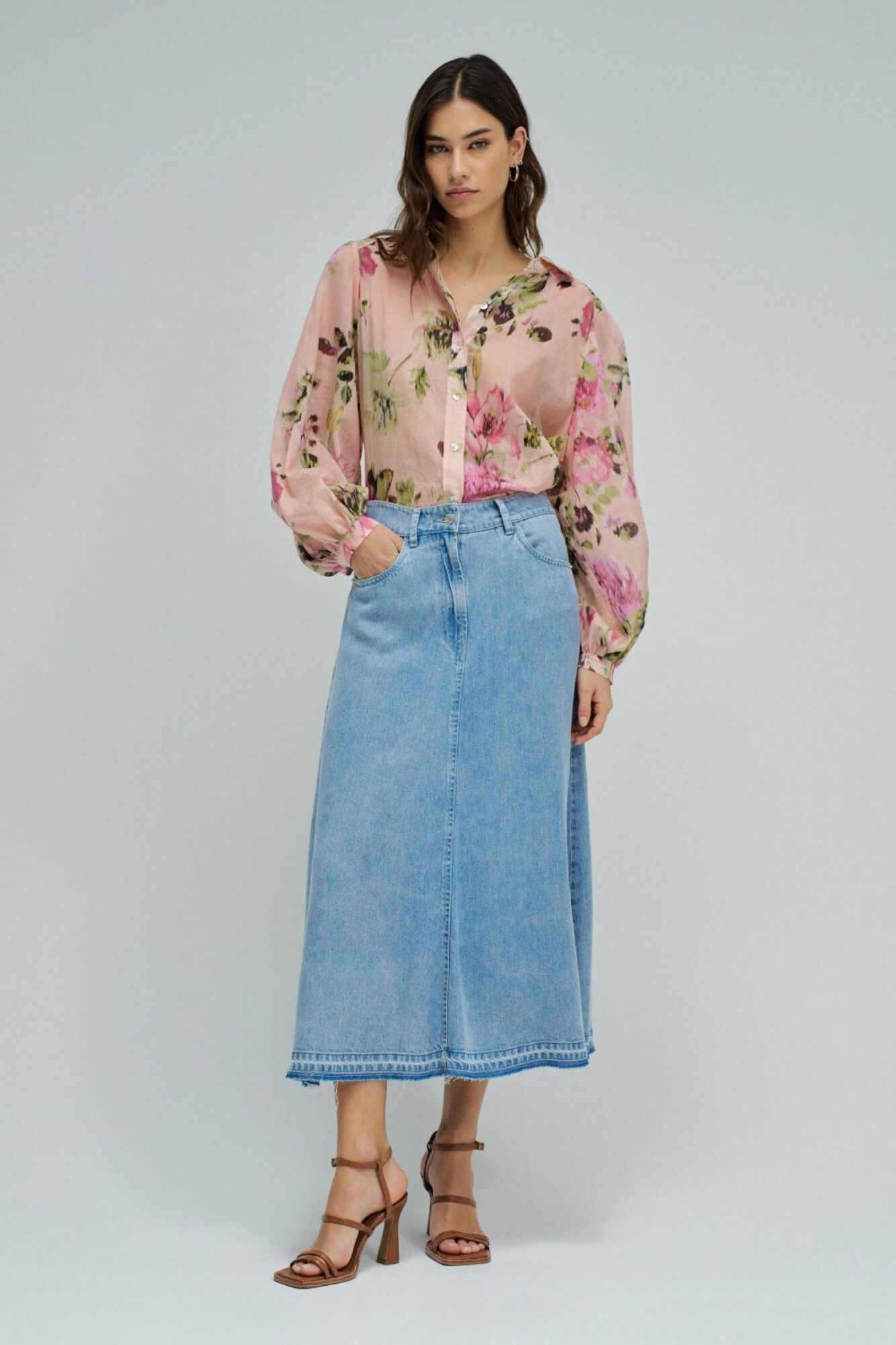 Salsa Jeans Saia denim leve