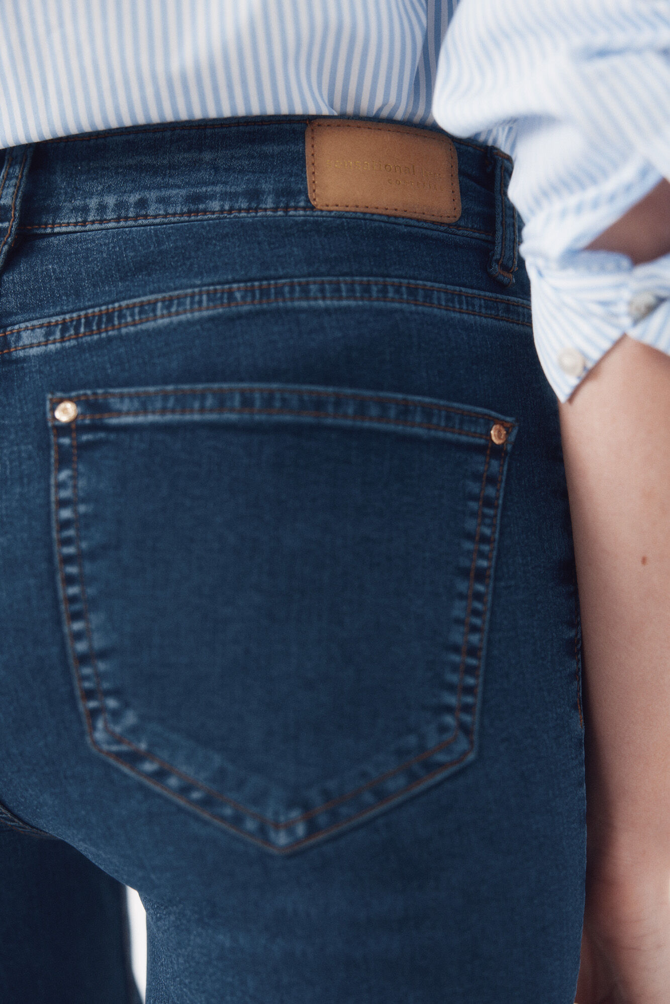 Cortefiel Jeans Sensational Recto Blue