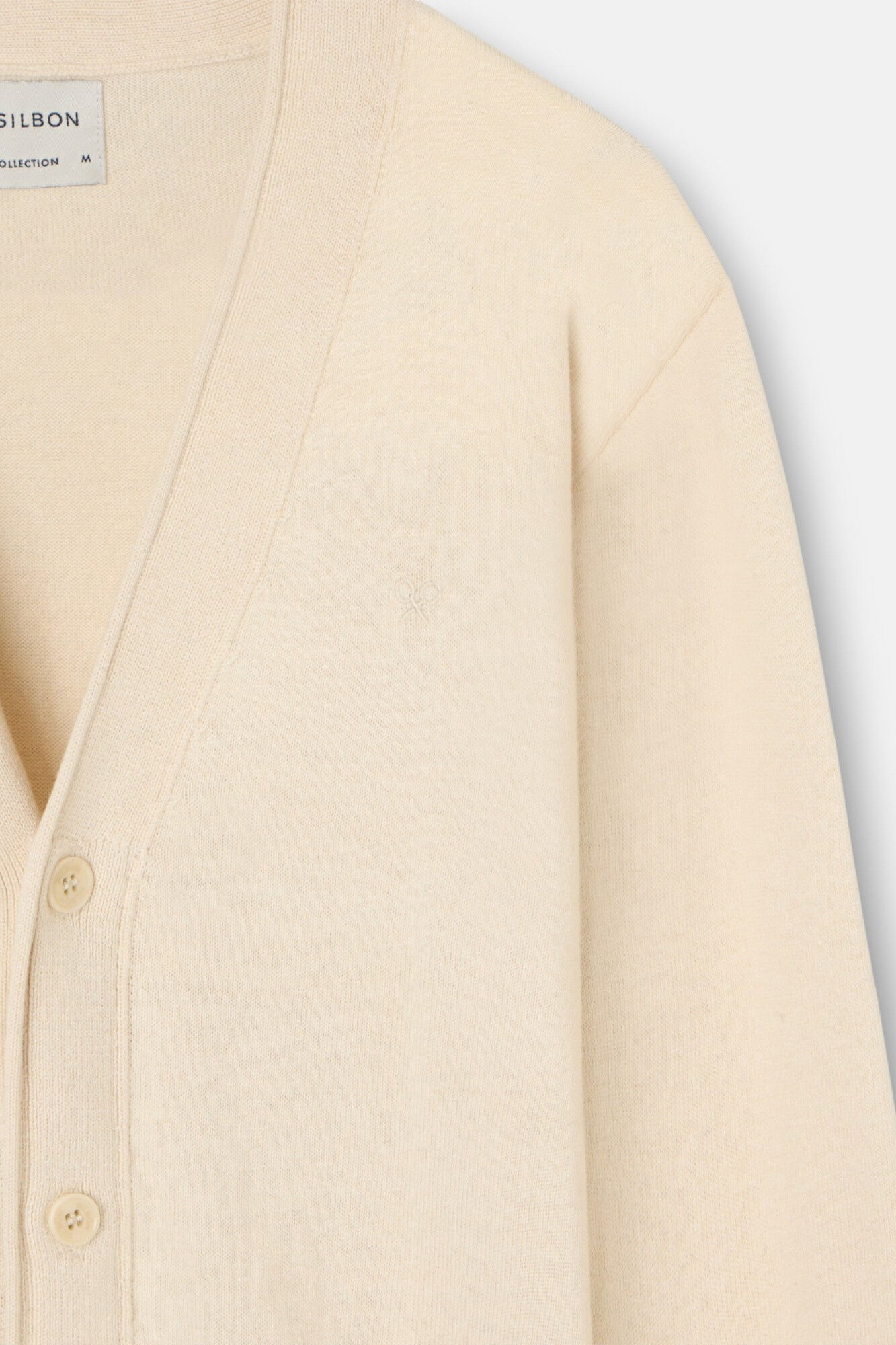 Silbon Classic cardigan Beige