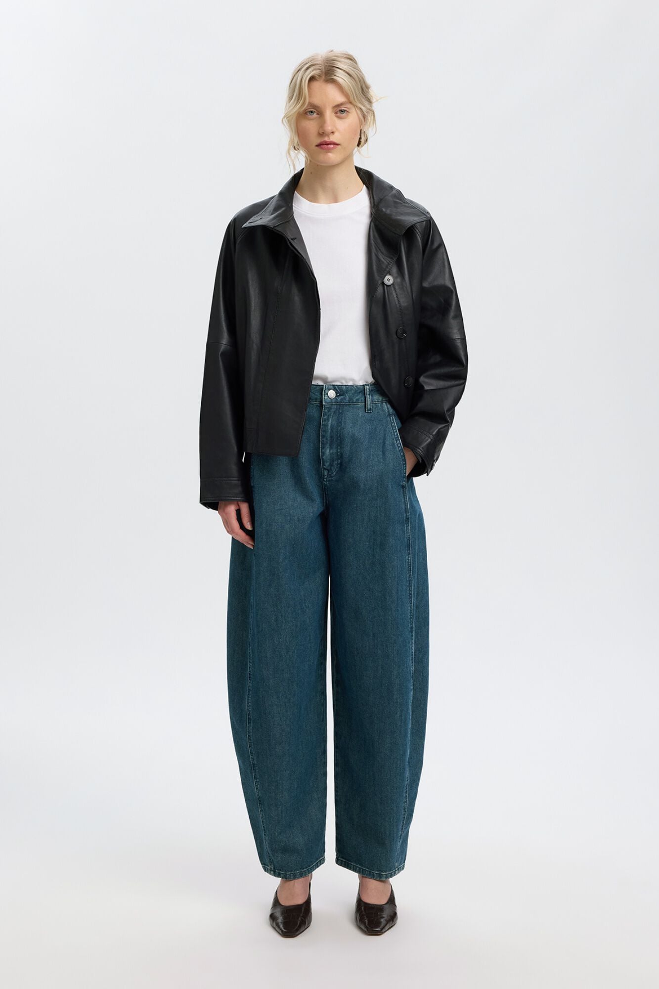 Selected Barrel Fit jeans
