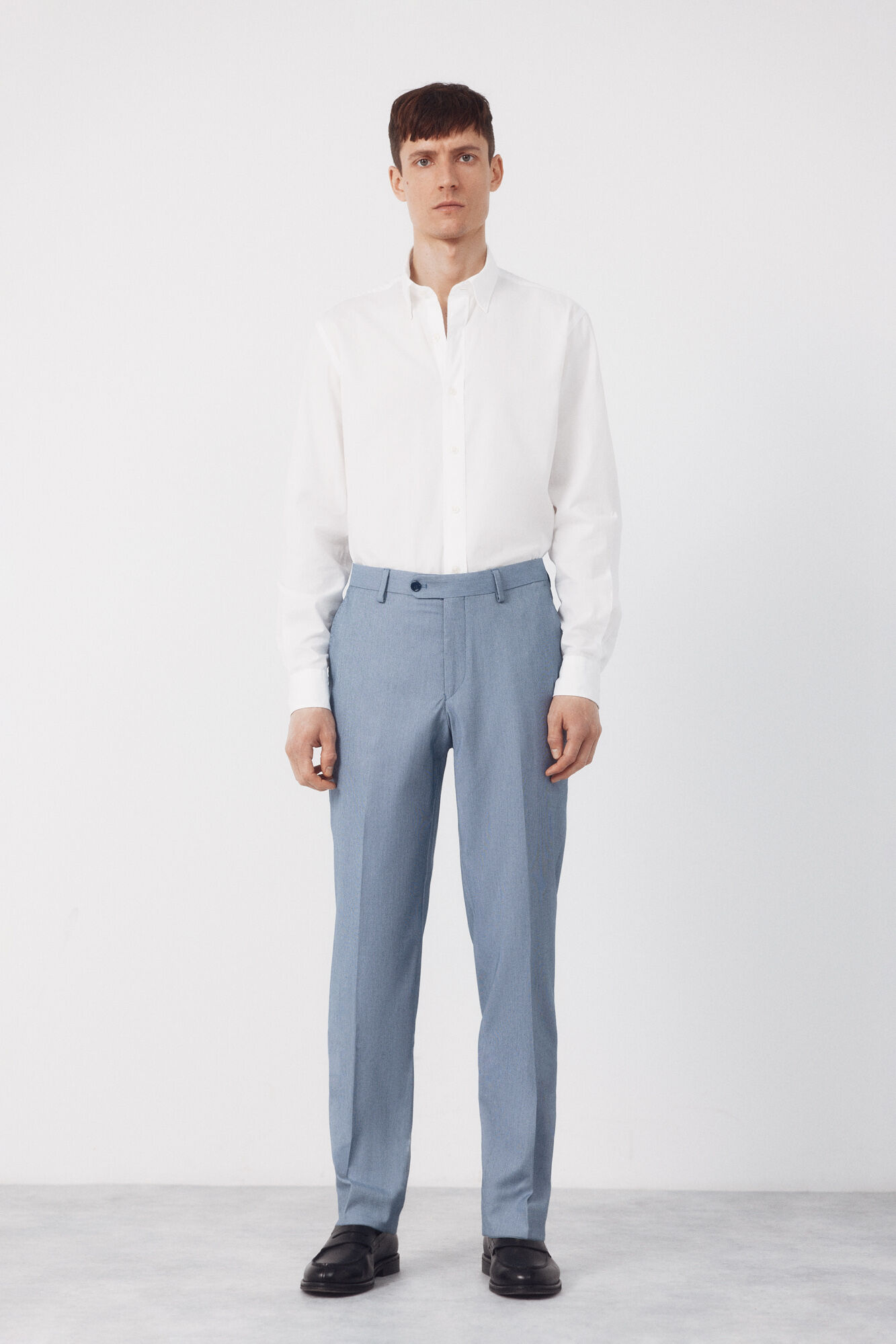 Cortefiel Blue serge Serie XXI trousers