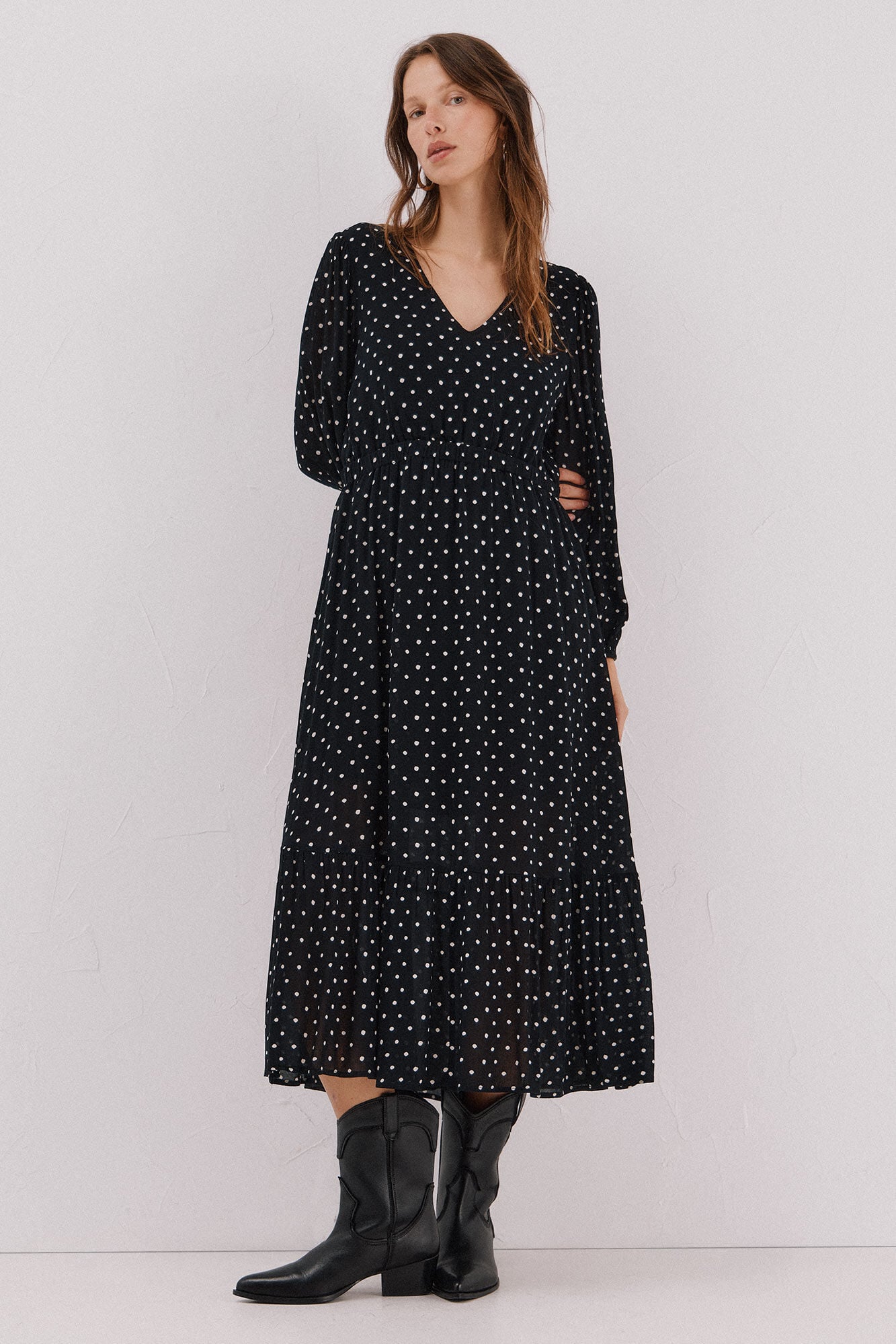 Cortefiel Printed dress