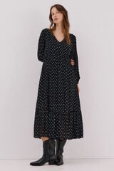 Cortefiel Printed dress Printed grey
