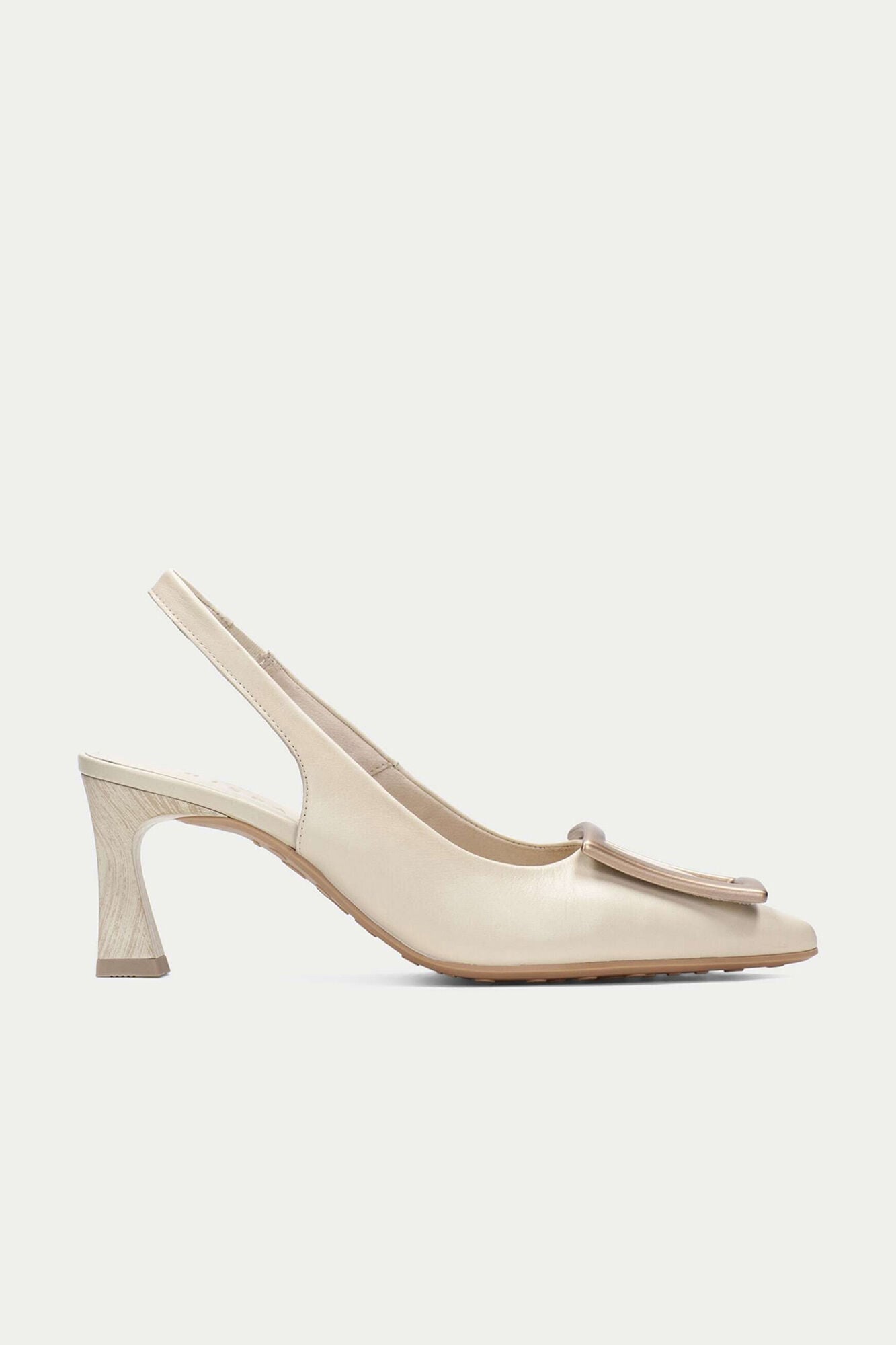 Hispanitas Trapeze ornament court shoe