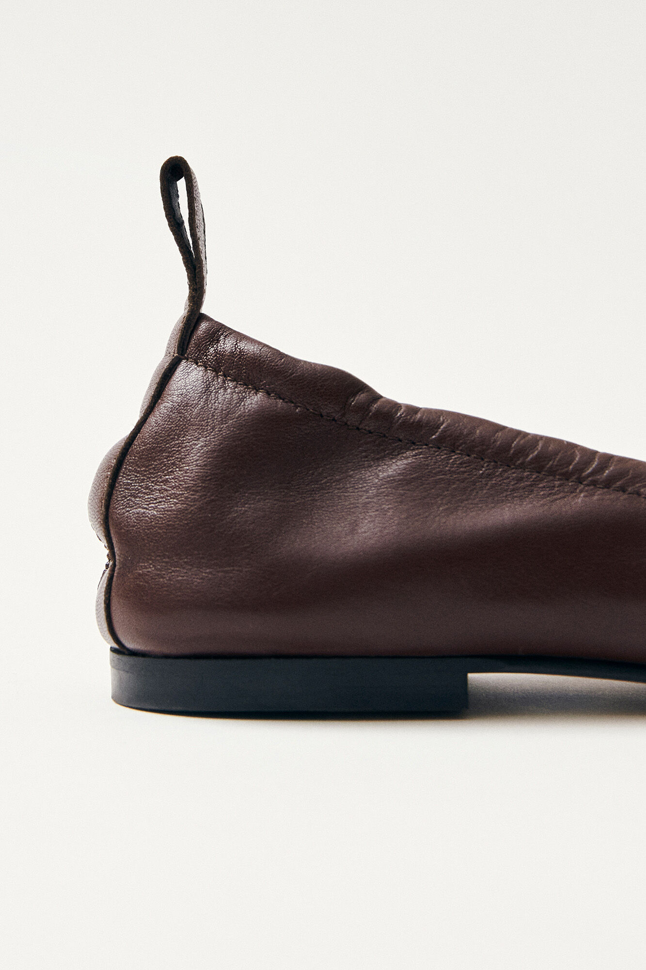 Alohas Rosalind leather ballet flats Dark brown