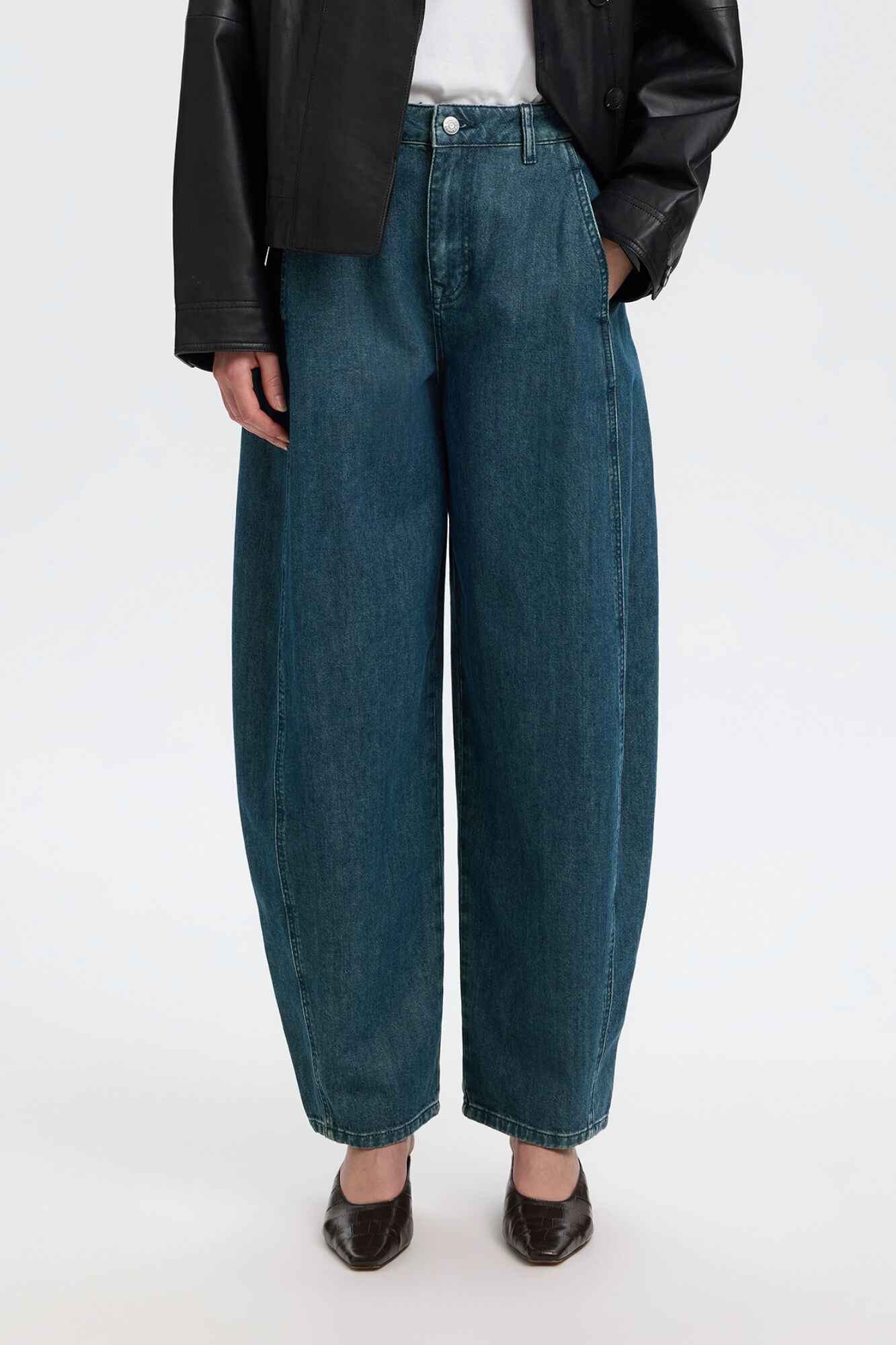 Selected Barrel Fit jeans Blue