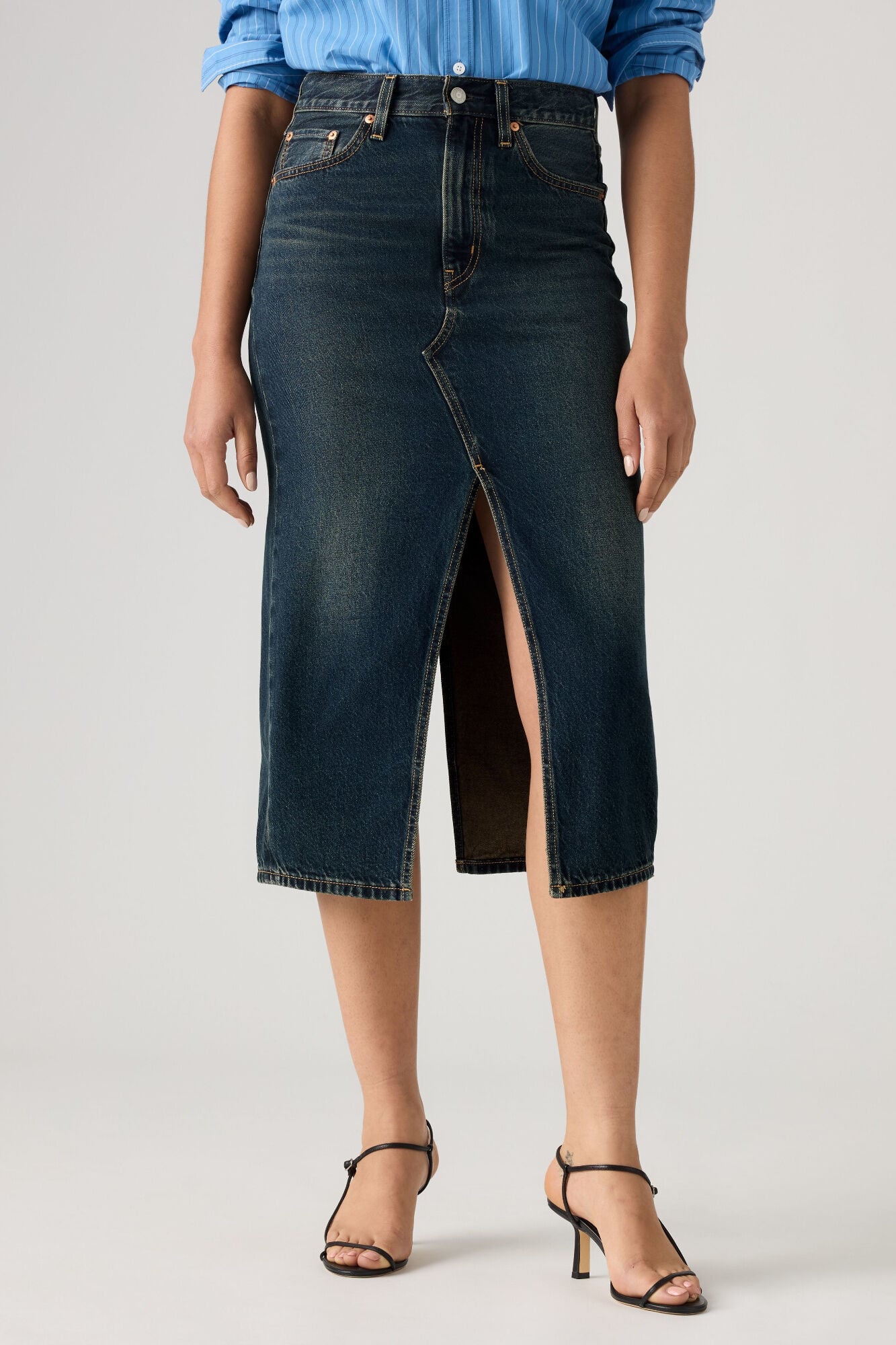 Levi's Saia jeans Levis&reg; Azul