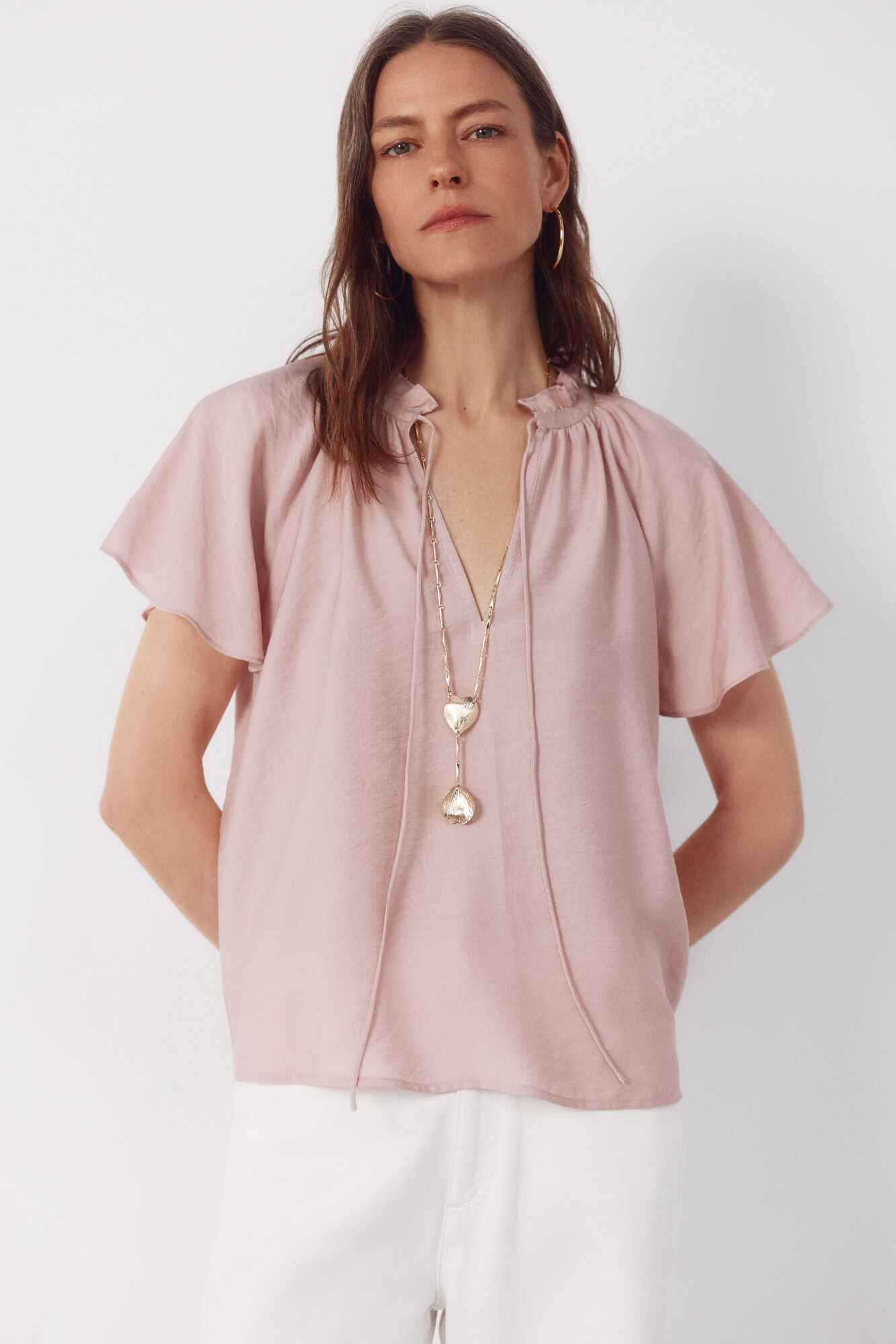 Cortefiel Raglan sleeve blouse