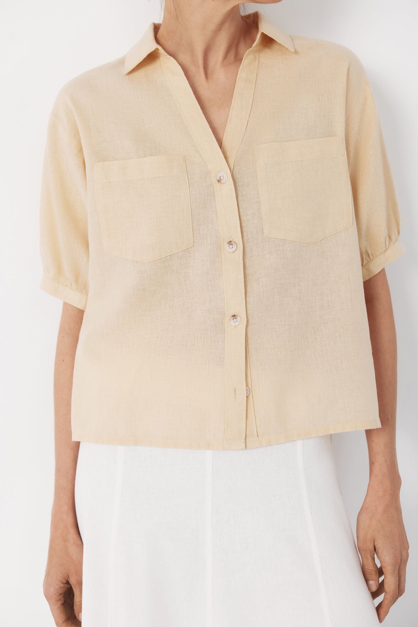Cortefiel Rustic short sleeve shirt