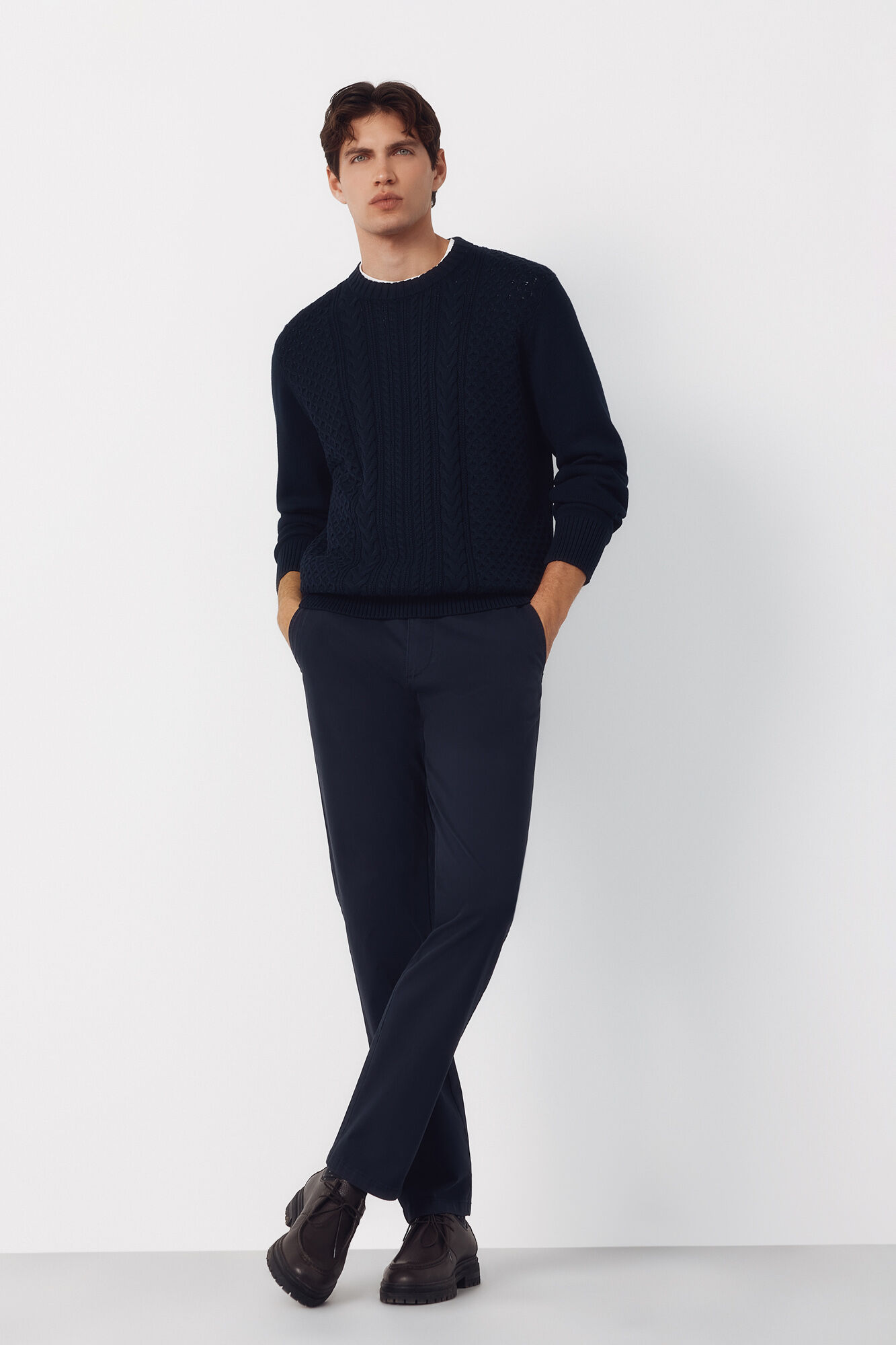 Cortefiel Regular fit chinos