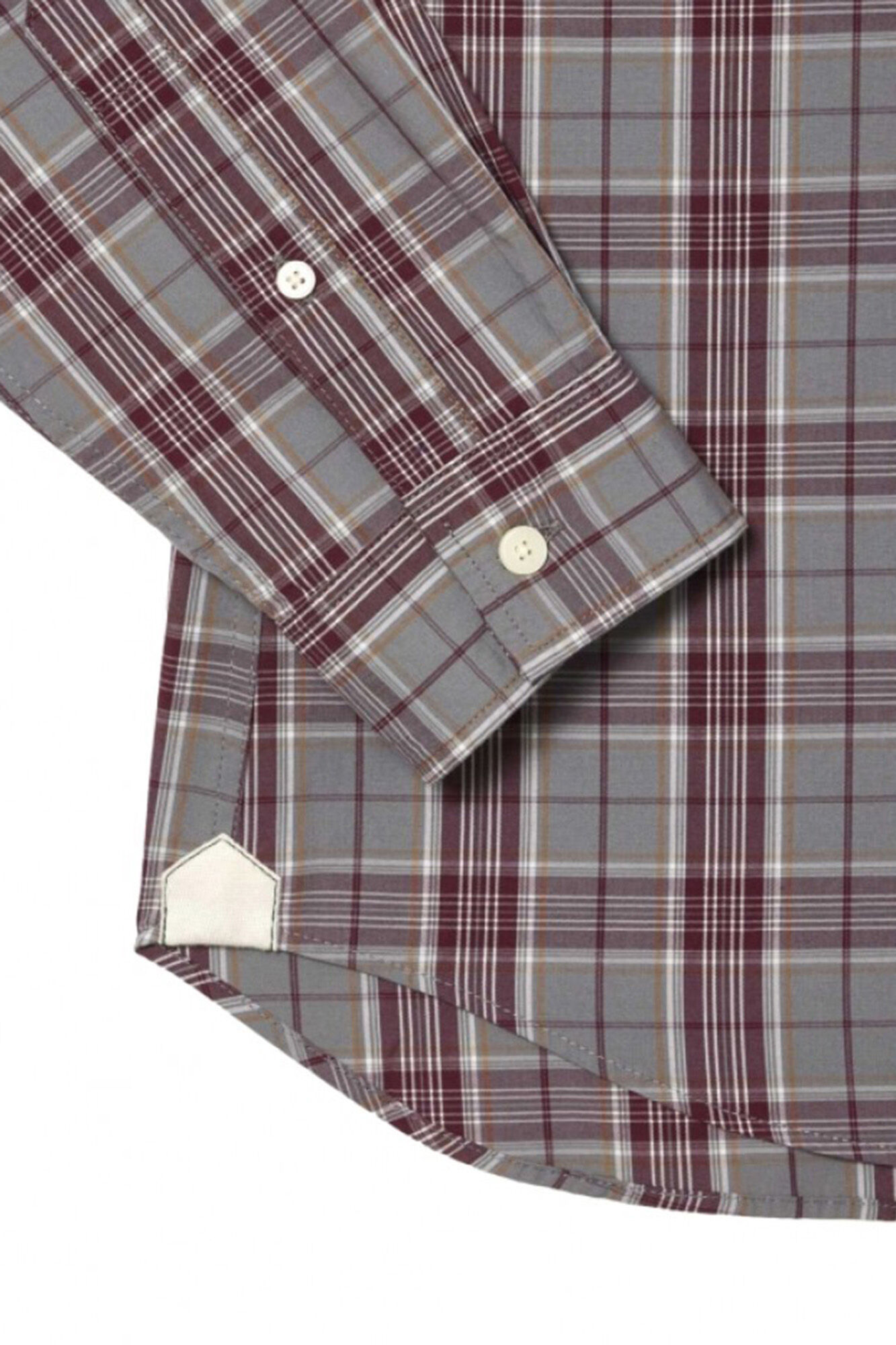 Lacoste Camisa el&aacute;stica con estampado de cuadros para hombre