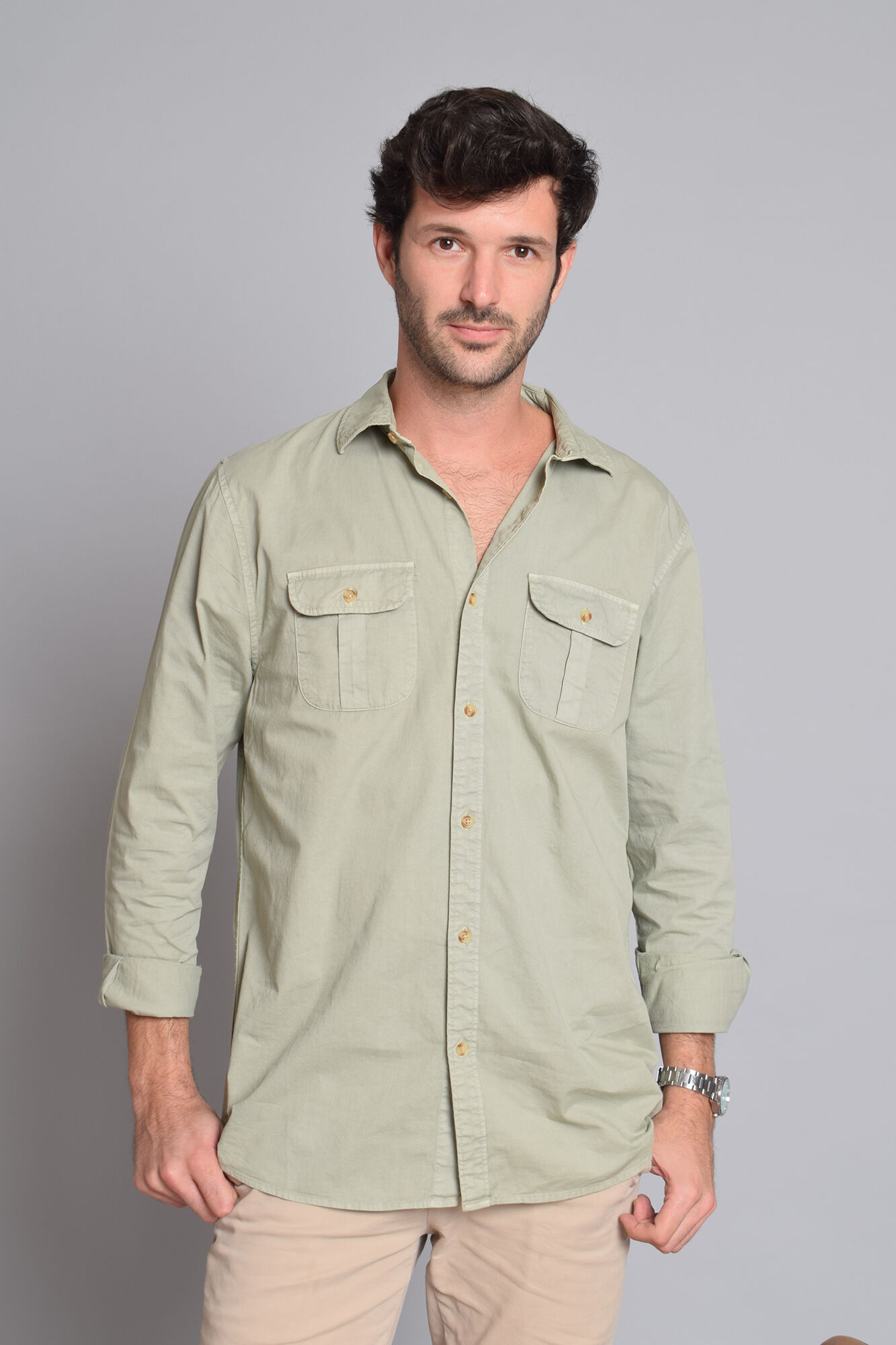 Cloking Camisa Bolsillos