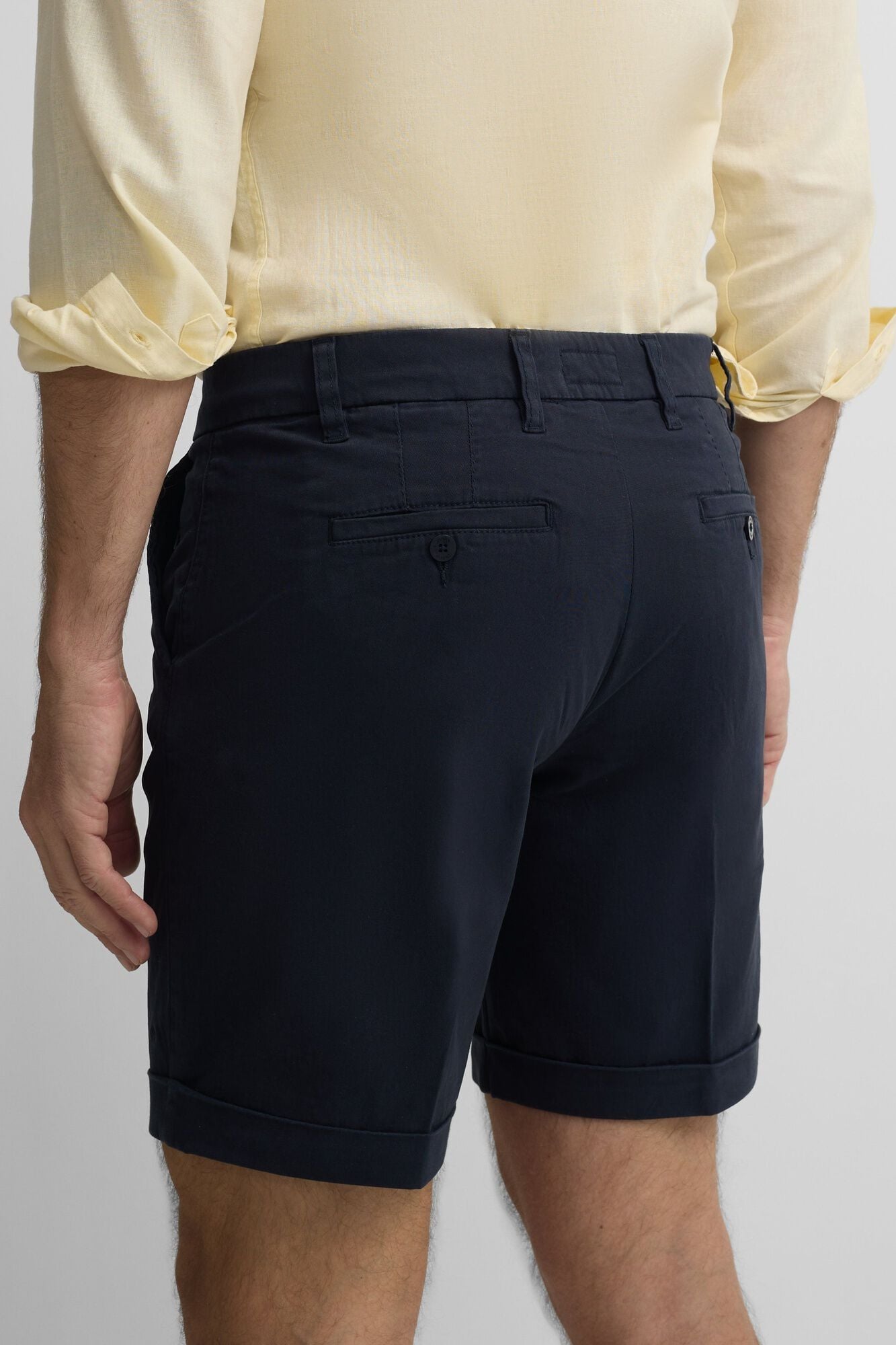 Silbon Classic Bermuda shorts Navy