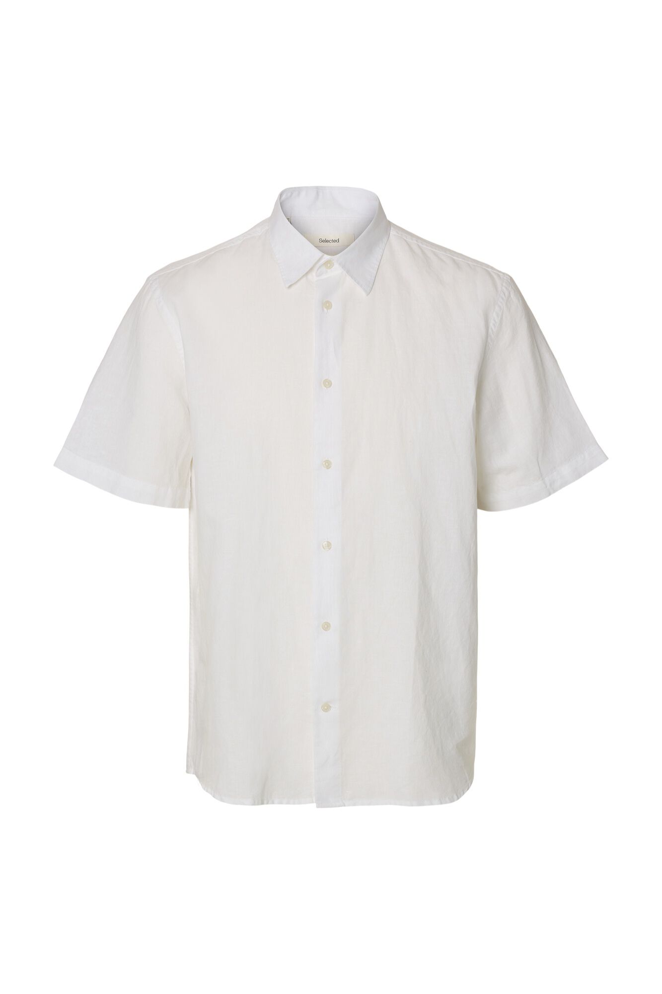 Selected Short sleeve shirt White