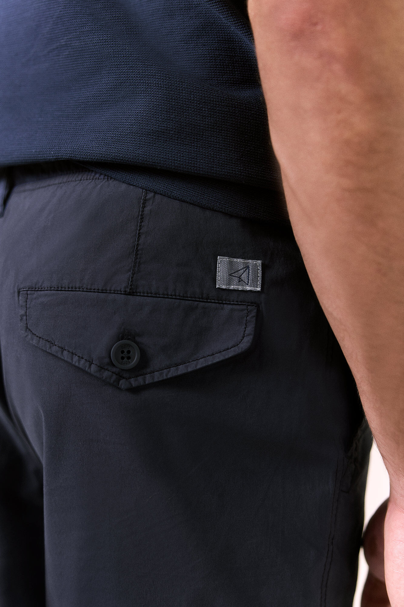 OOTO Poplin Bermuda shorts Blue