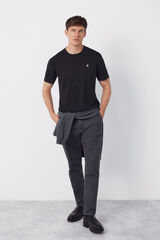 Cortefiel COOLMAX&reg; T-shirt Black