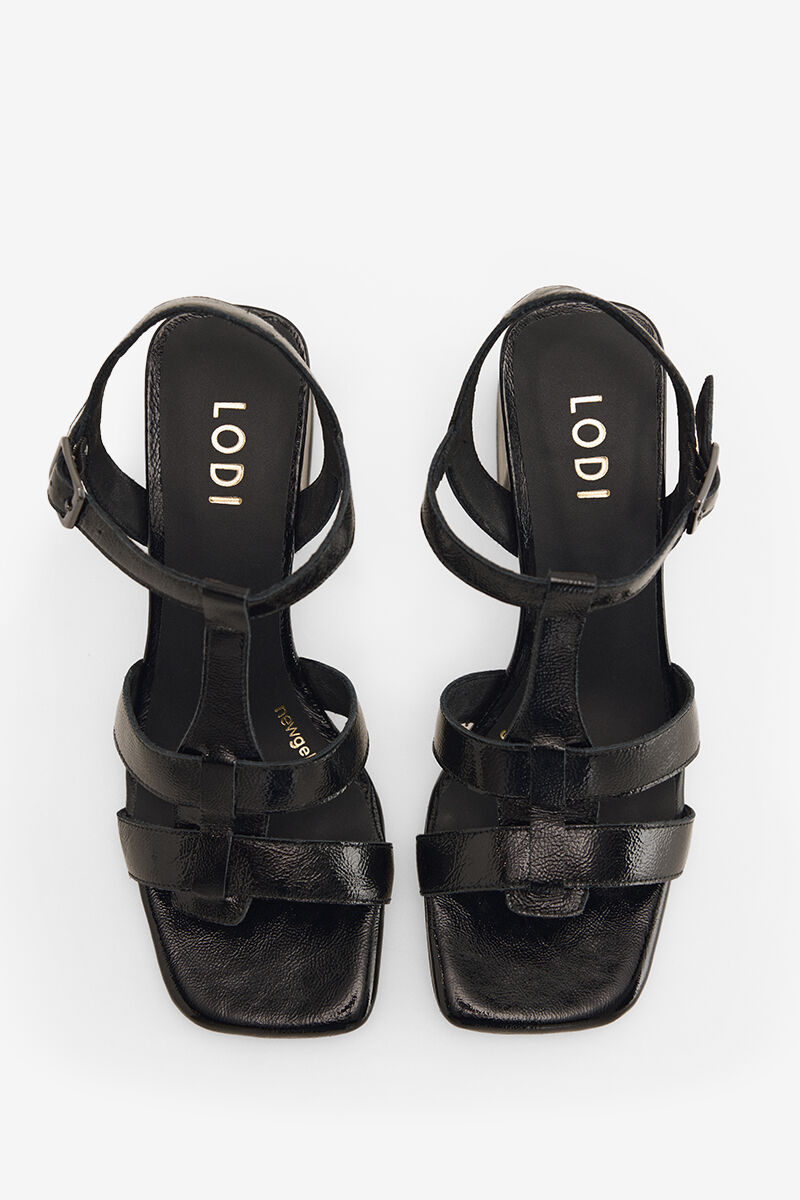 Lodi Sandalias en piel efecto charol