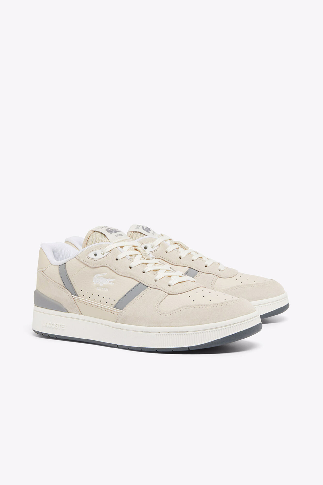 Lacoste Zapatillas de hombre T-Clip Set de ante