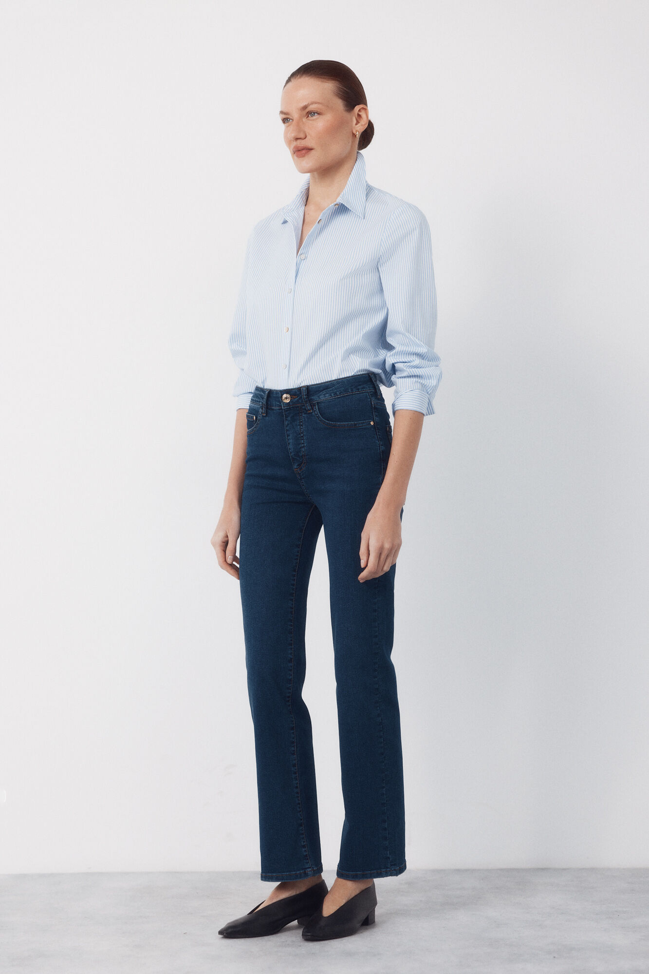 Cortefiel Jeans Sensational Recto Blue