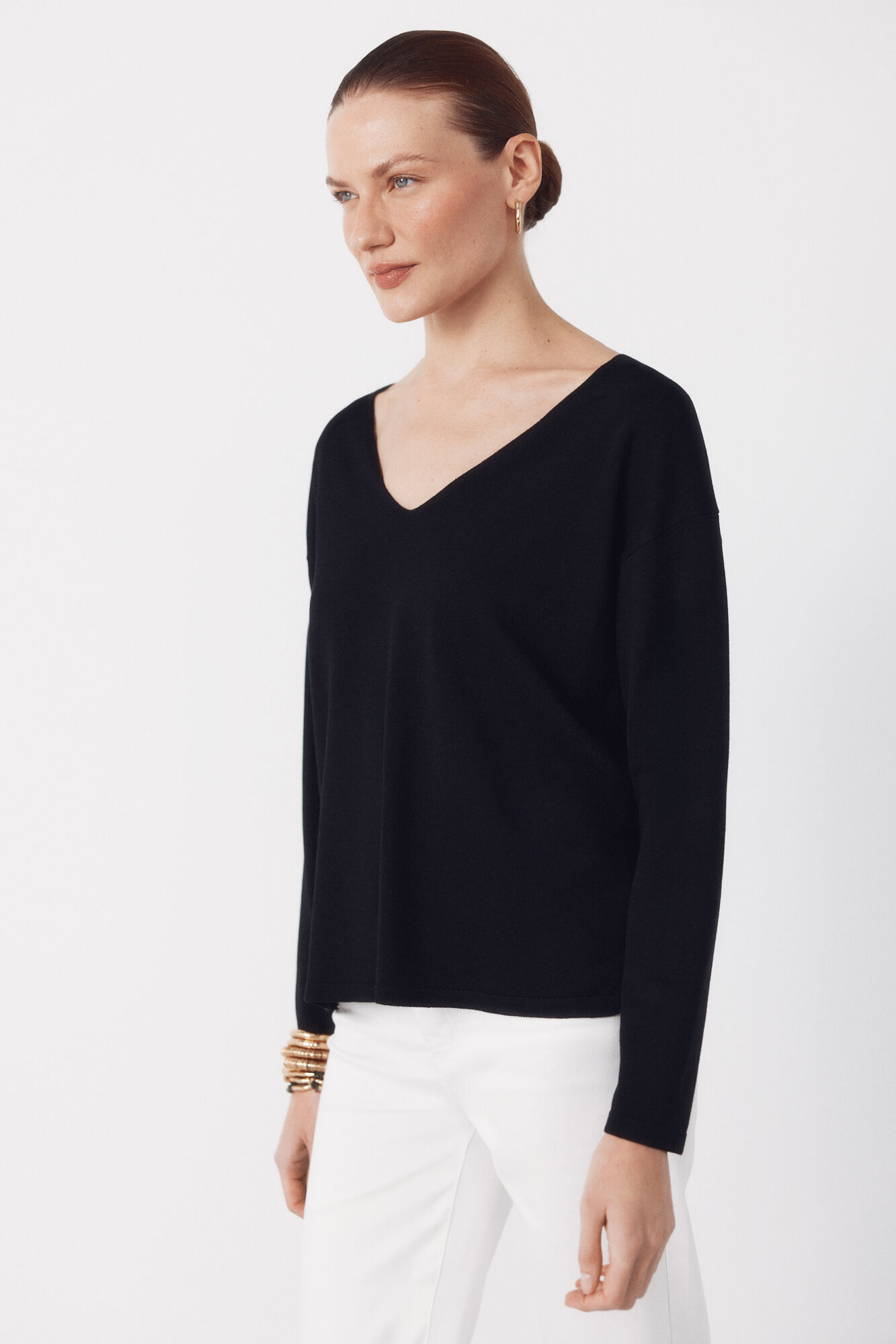 Cortefiel V-neck jumper