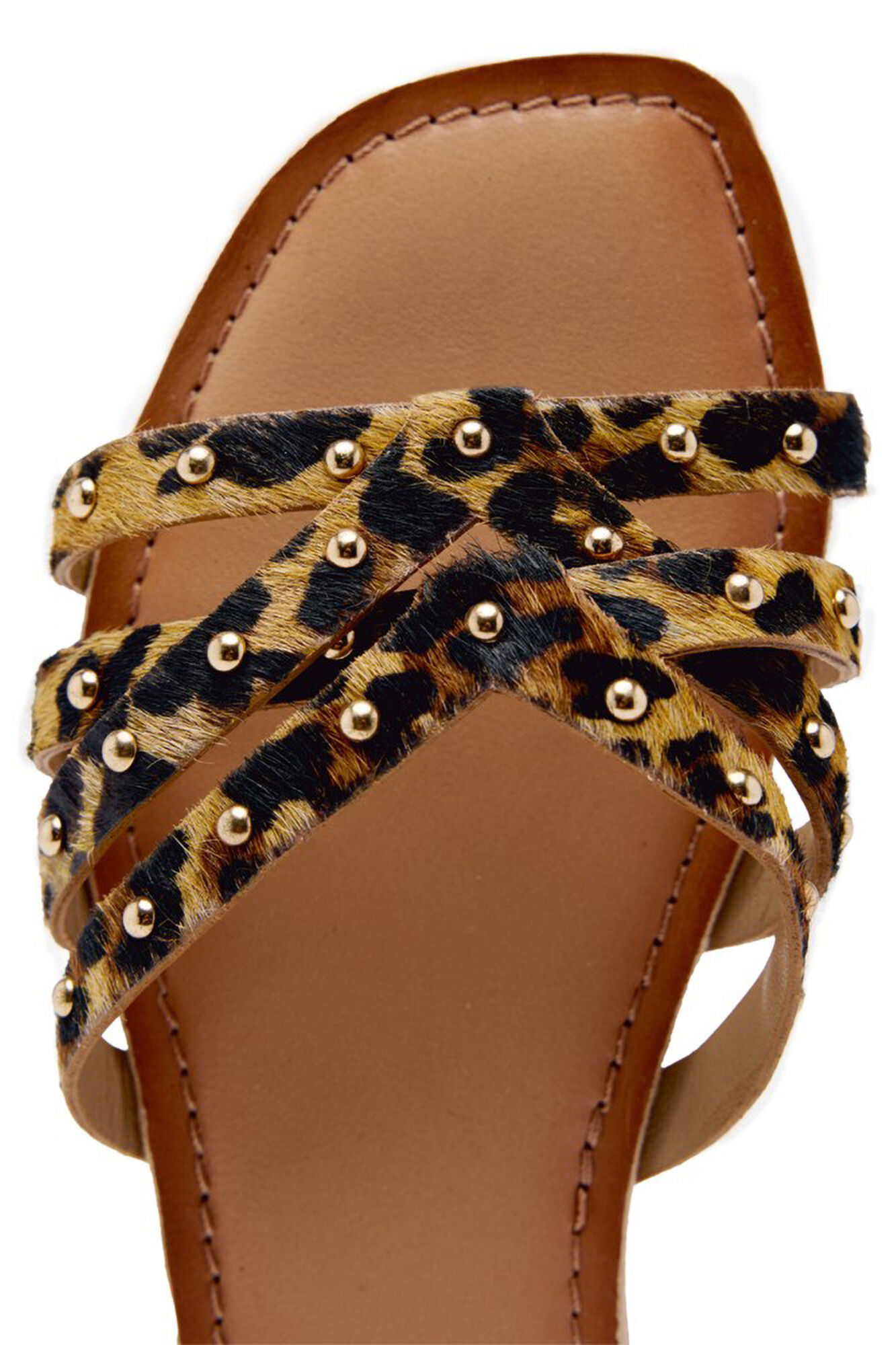 Gioseppo Sandalias piel estampado animal Multicolor