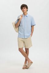 Selected Short sleeve shirt Blue