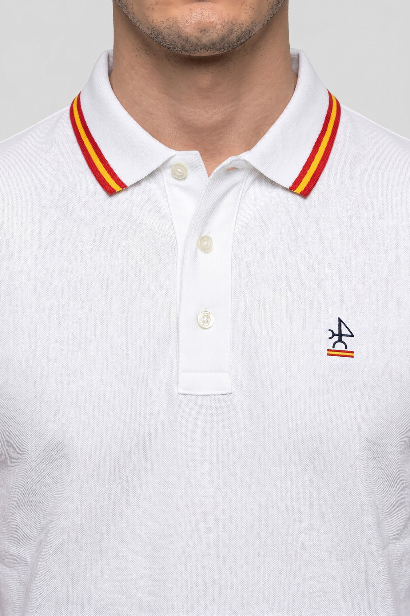 Valecuatro Polo logo cl&aacute;ssico Espanha Branco