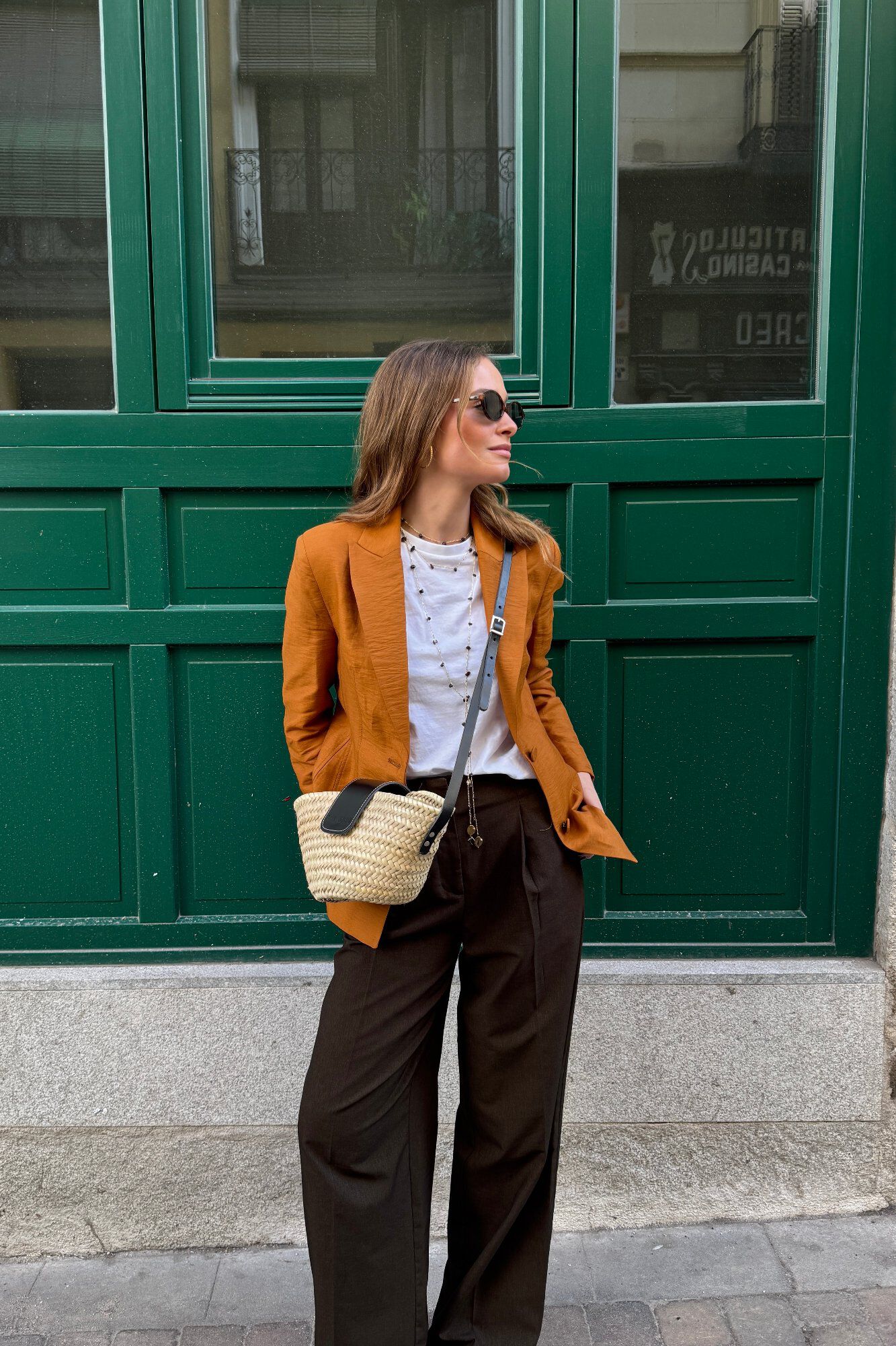 The Code Bolsa tote de pele urbano