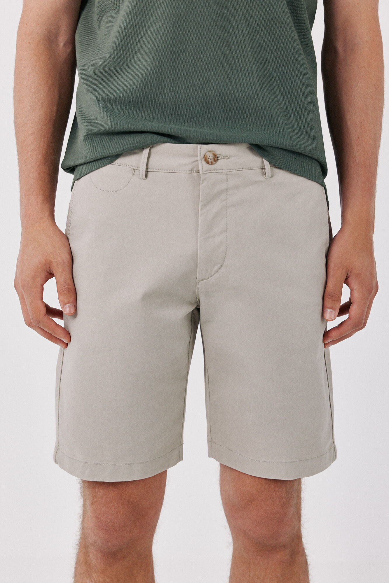 Cortefiel Basic regular Bermuda shorts