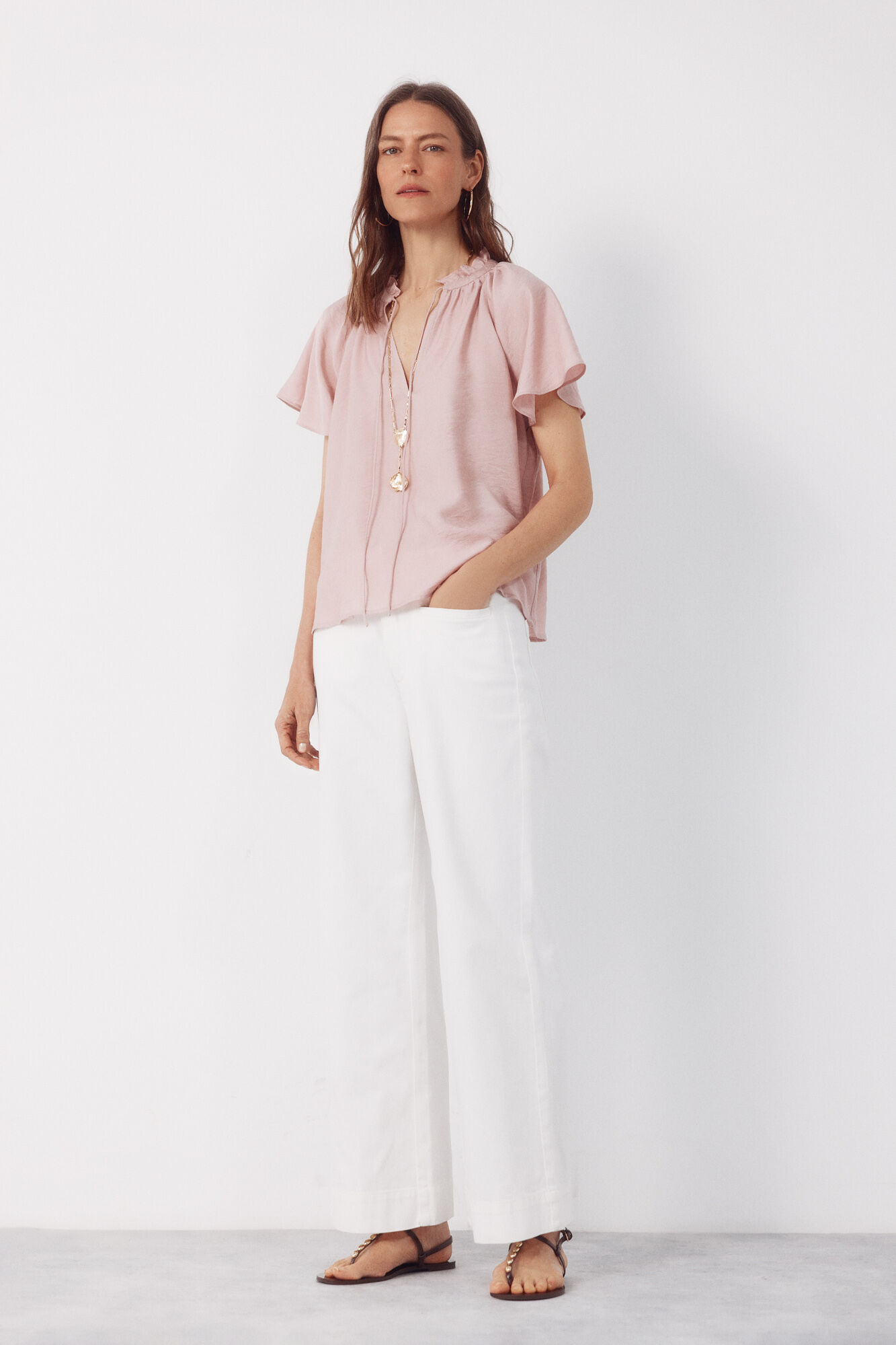 Cortefiel Raglan sleeve blouse