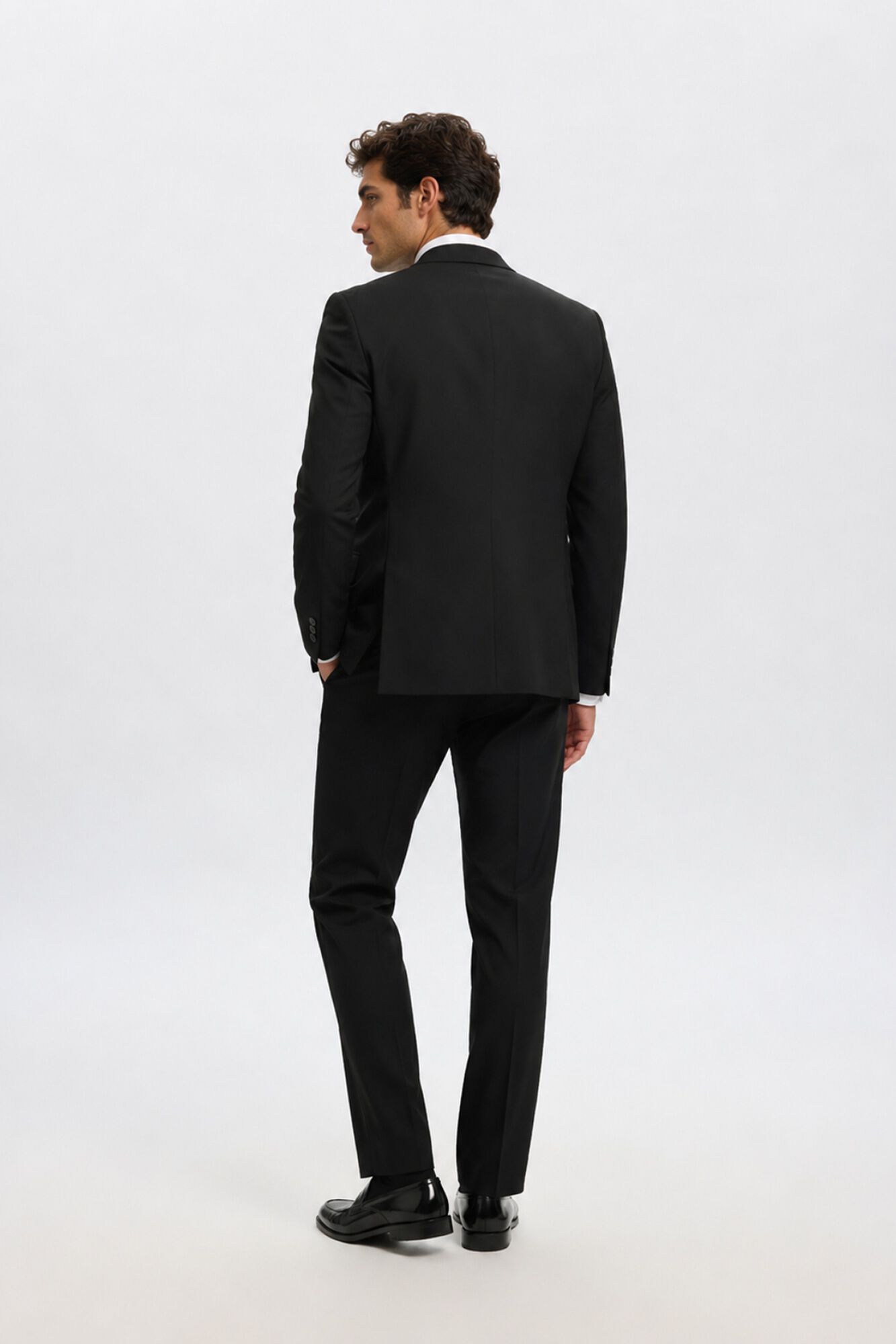 Selected Blazer corte slim Preto