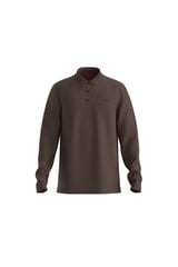 HUGO Regular polo shirt Dark brown