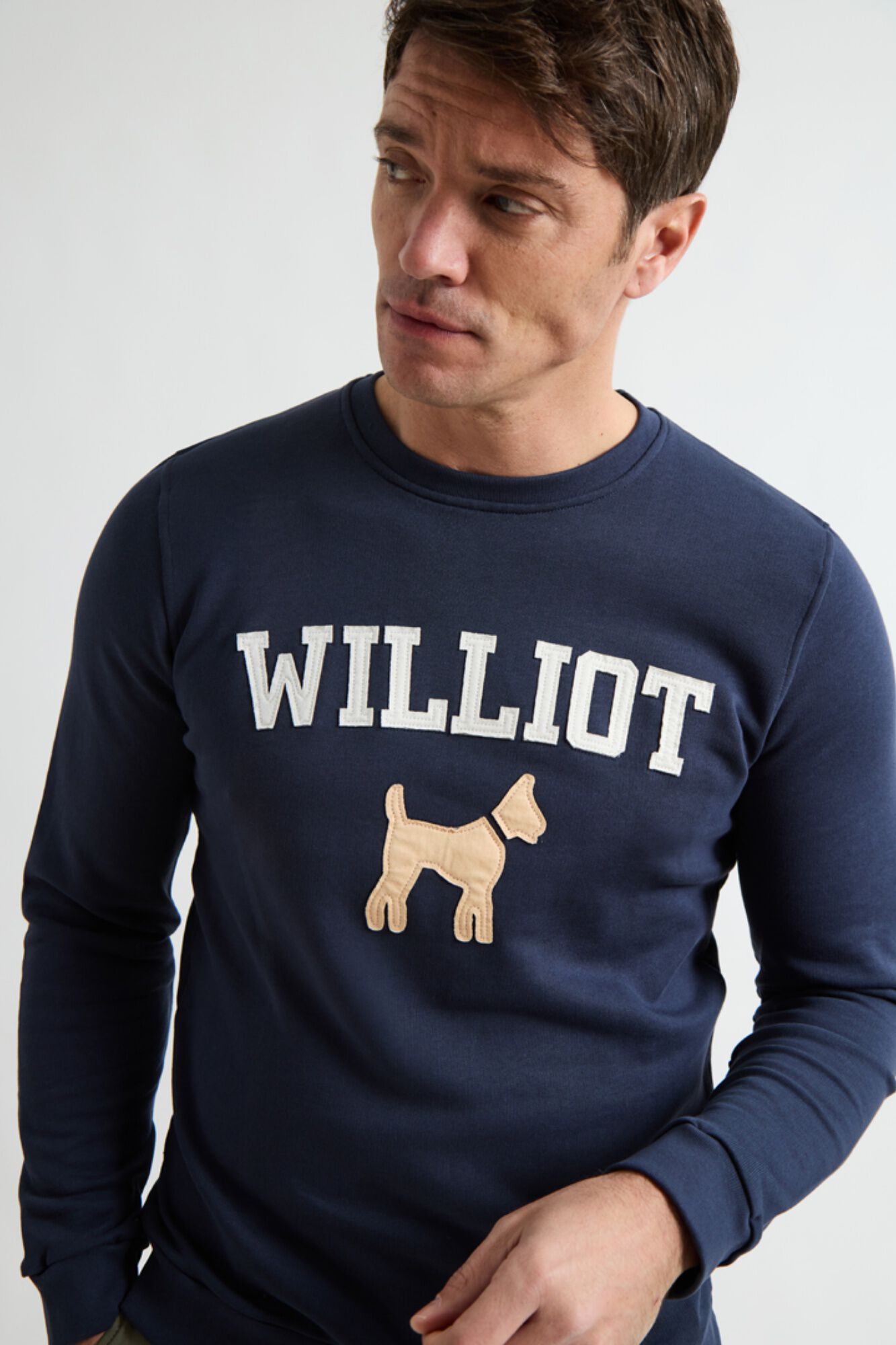 Williot Sweatshirt Williot Tipo Patch Azul