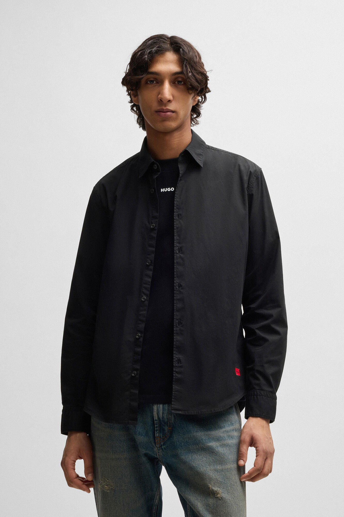 HUGO Camisa de manga larga