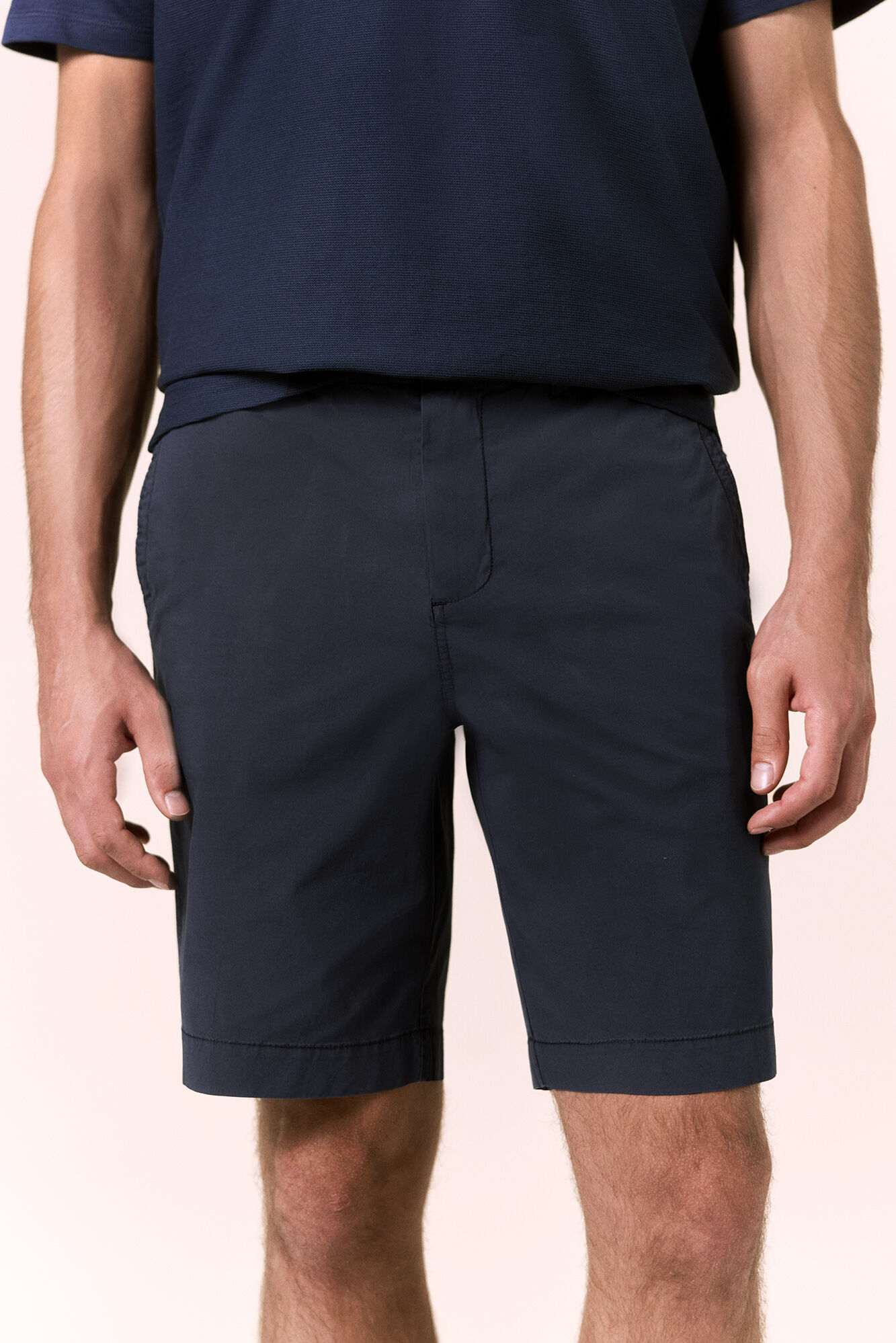 OOTO Poplin Bermuda shorts Blue