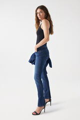Salsa Jeans Cal&ccedil;a jeans skinny com push-in secreto Azul