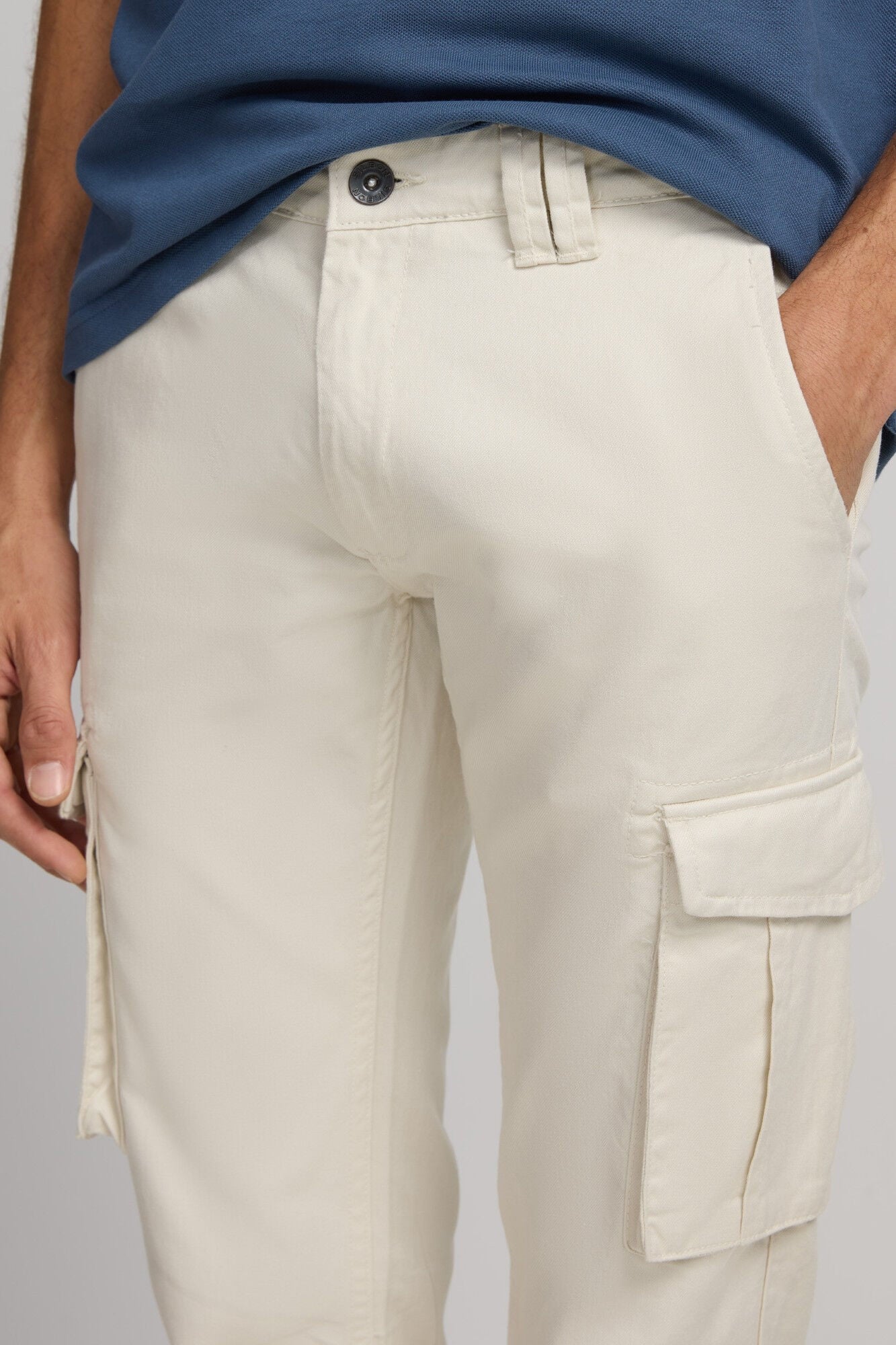 Silbon Cal&ccedil;a cargo esportiva casual Cinzento