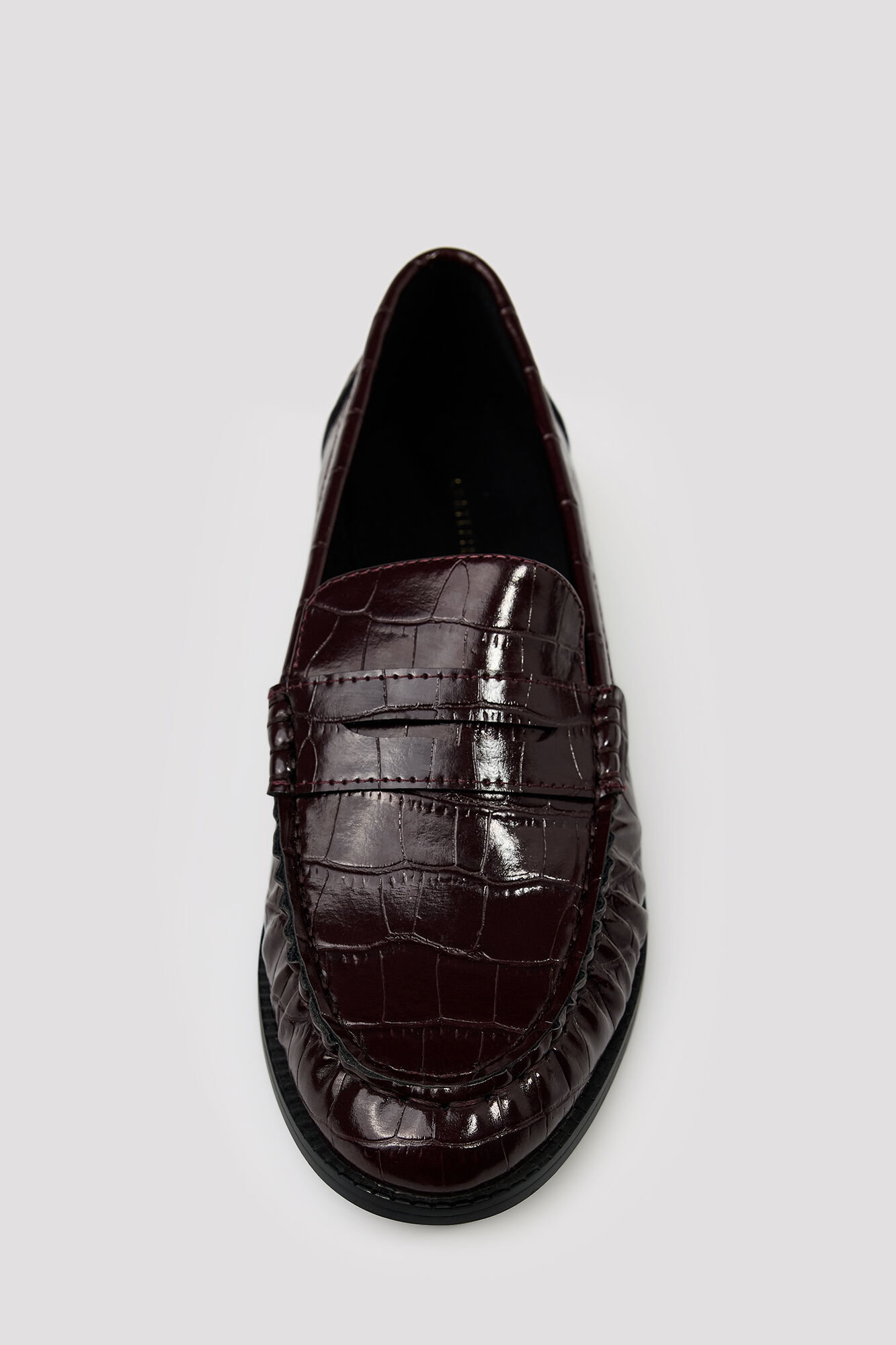 Cortefiel Mocassim com textura Castanho